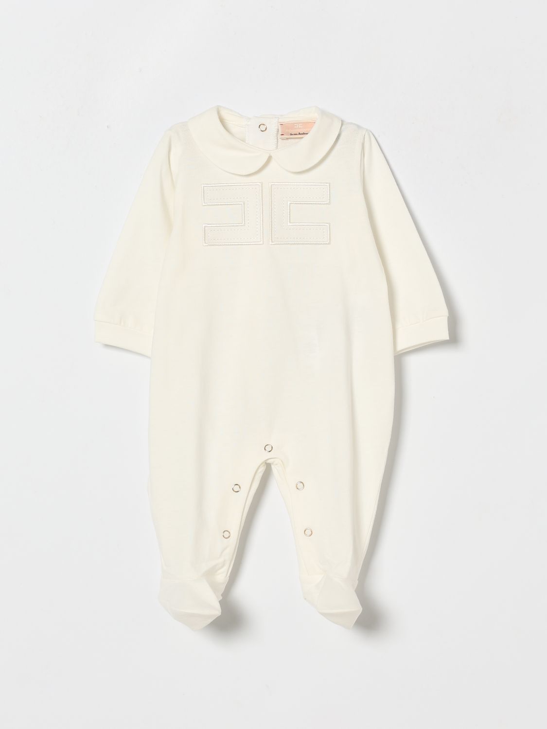 ELISABETTA FRANCHI LA MIA BAMBINA Overall Kinder Farbe Ivory