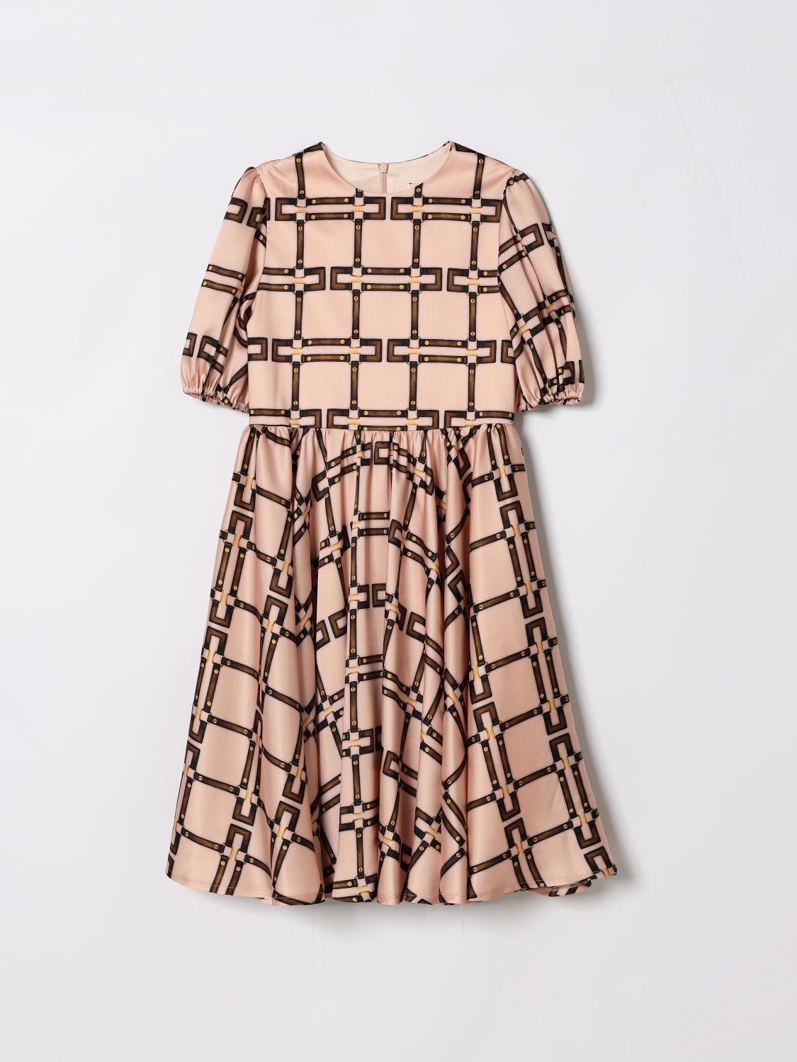 ELISABETTA FRANCHI LA MIA BAMBINA Kleid Kinder Farbe Nude