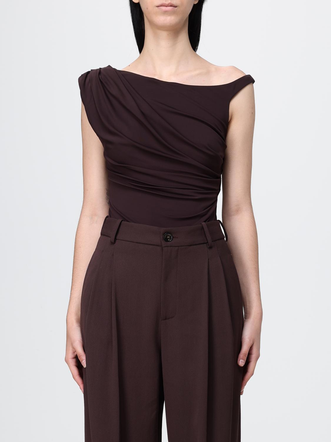 Elisabetta Franchi Draped Bodysuit