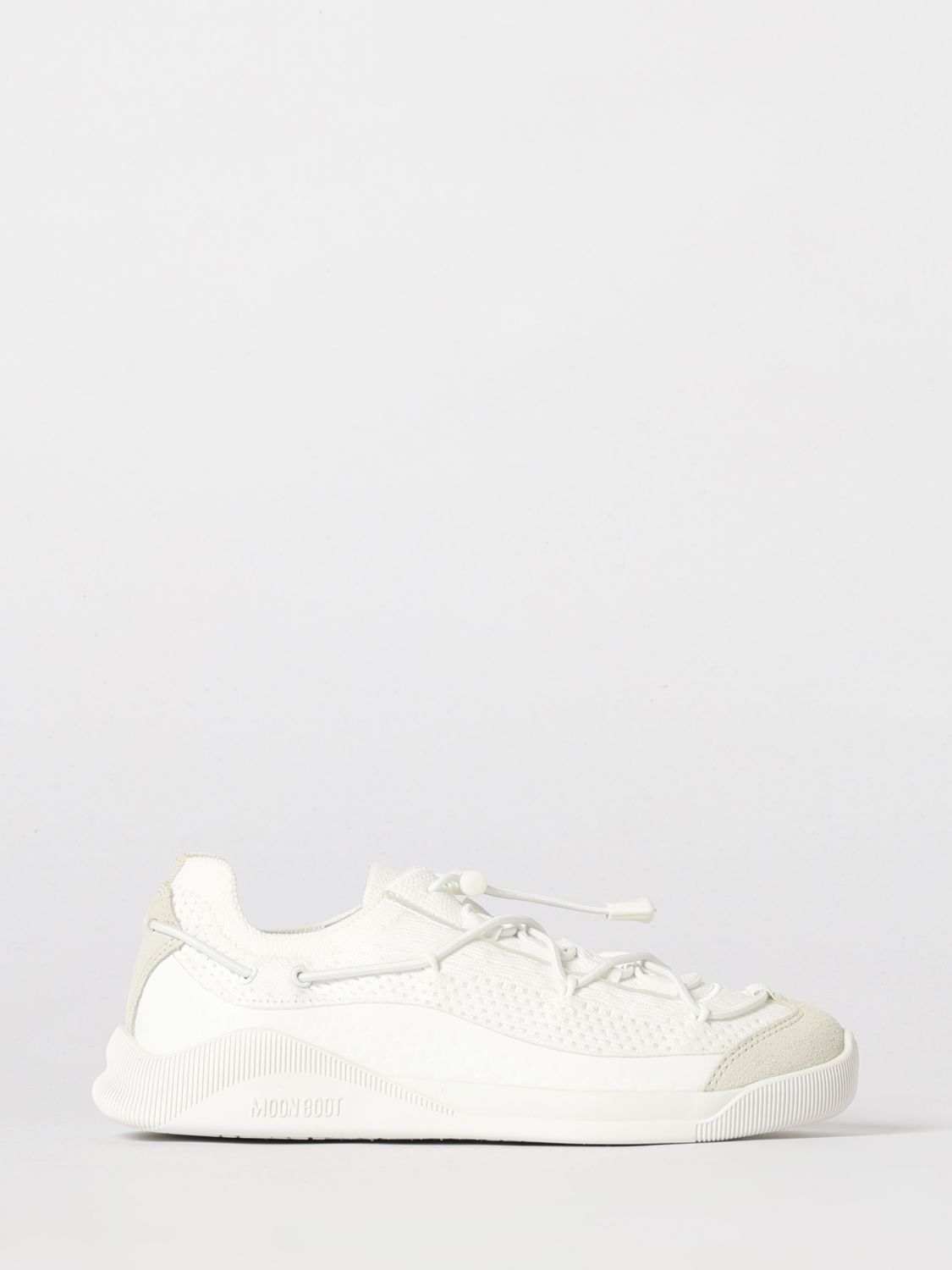 MOON BOOT Moonlight Sneakers aus Häkelstrick und Wildleder