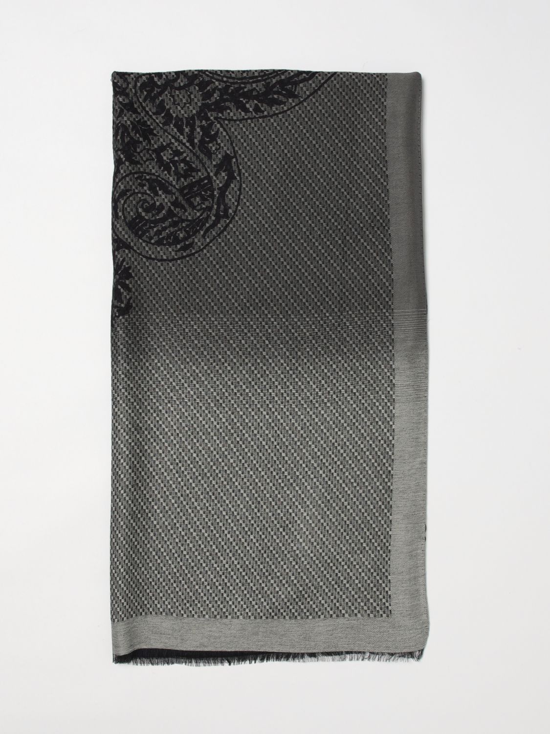 Sciarpa Etro in misto modal con Paisley jacquard