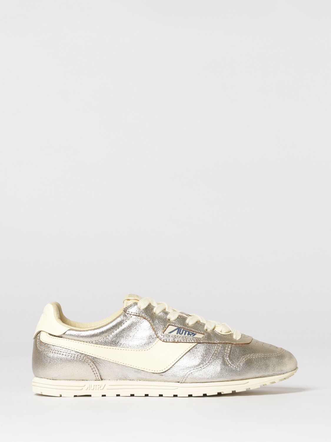 AUTRY Windspin Sneakers aus laminiertem Leder