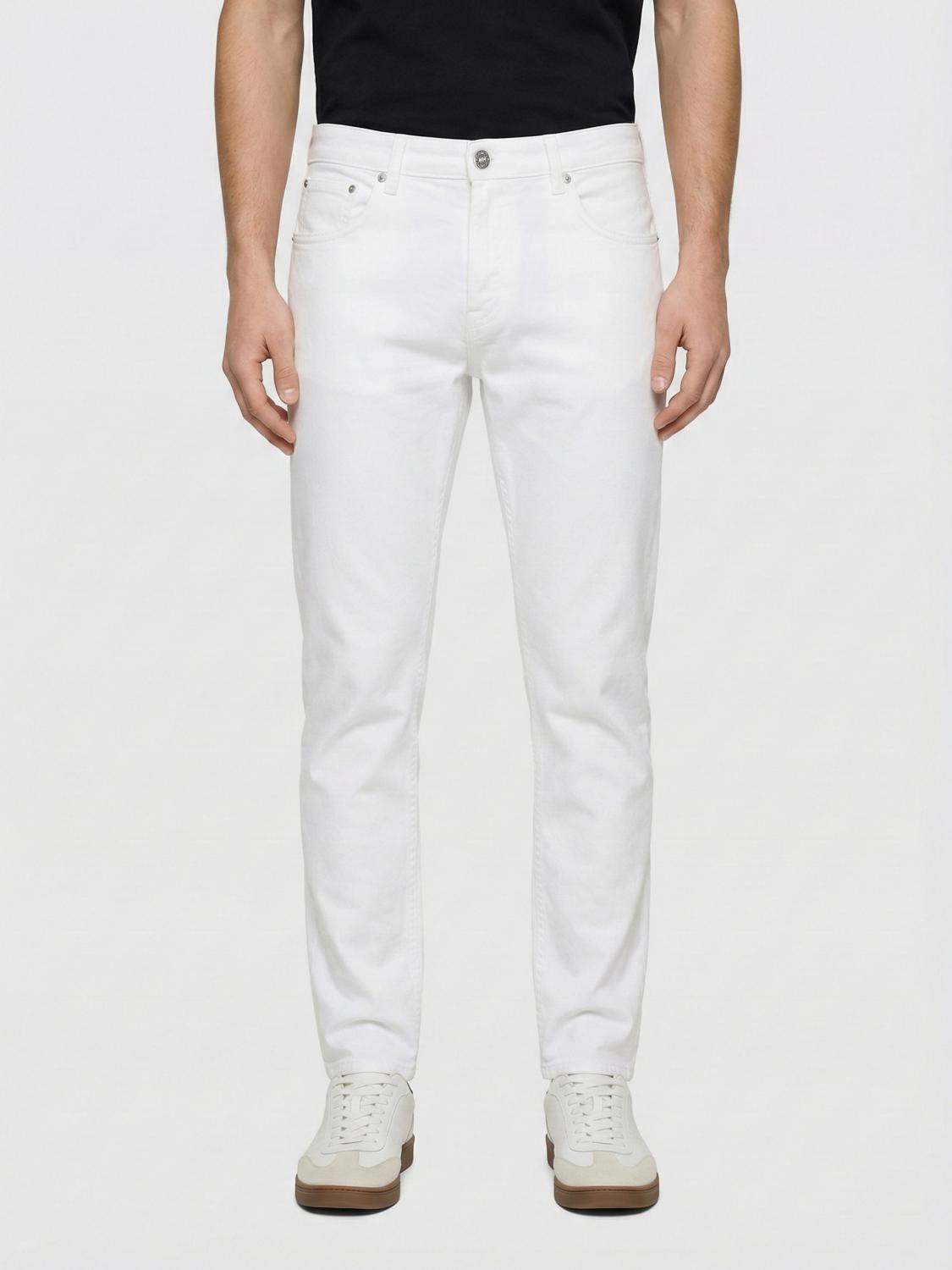 DONDUP Slim Fit Hose aus Stretch-Baumwolle