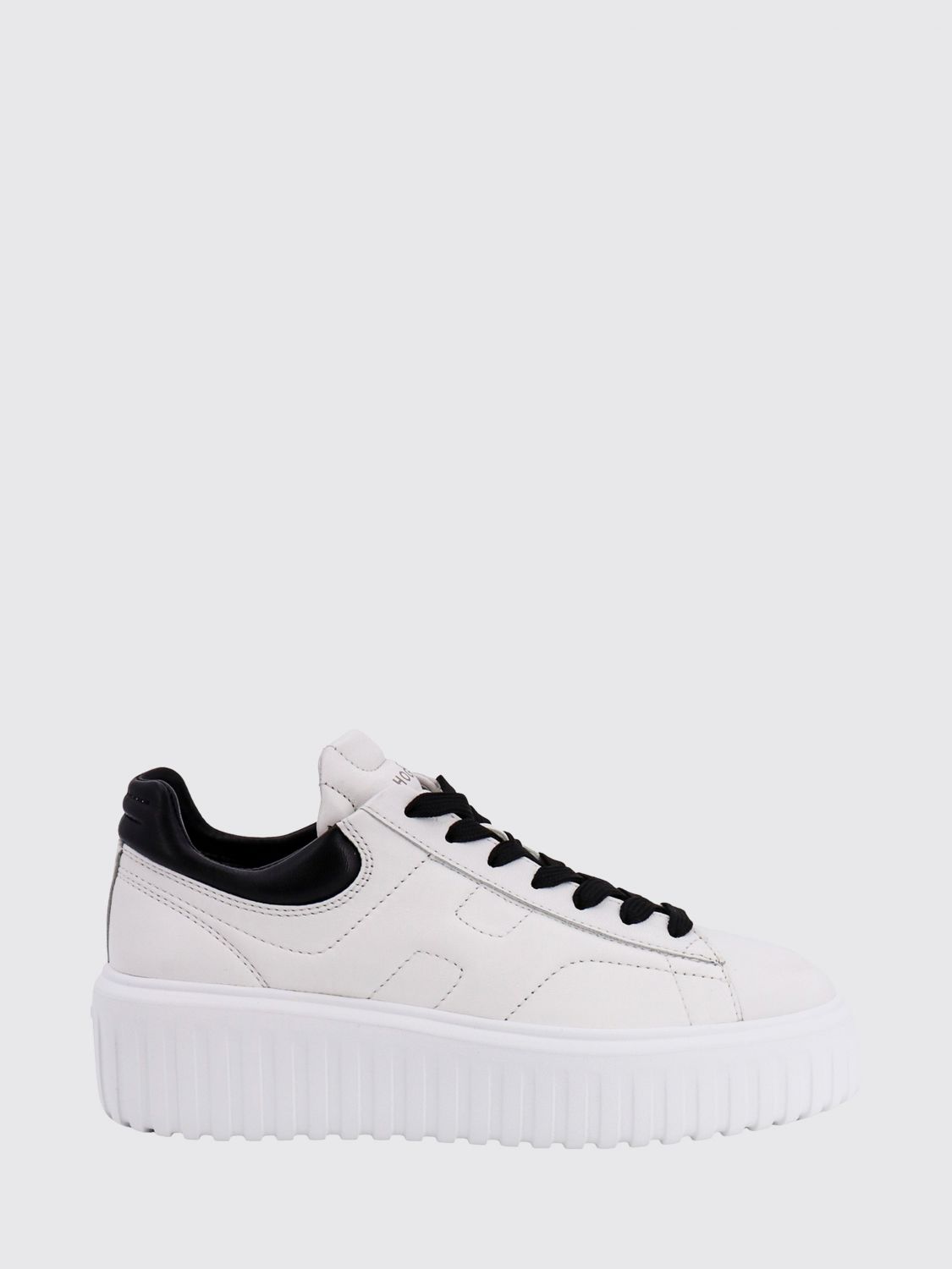 Hogan H-Stripes Nappa Leather Sneakers