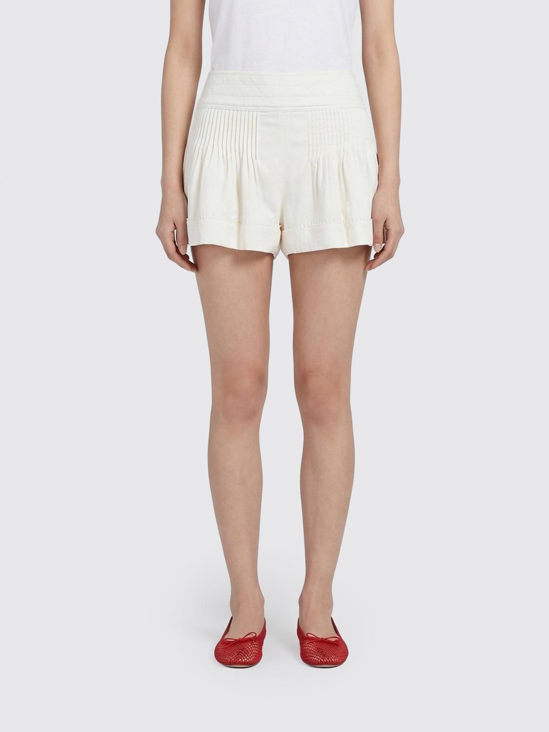Isabel Marant Cybila Cotton Shorts · 40