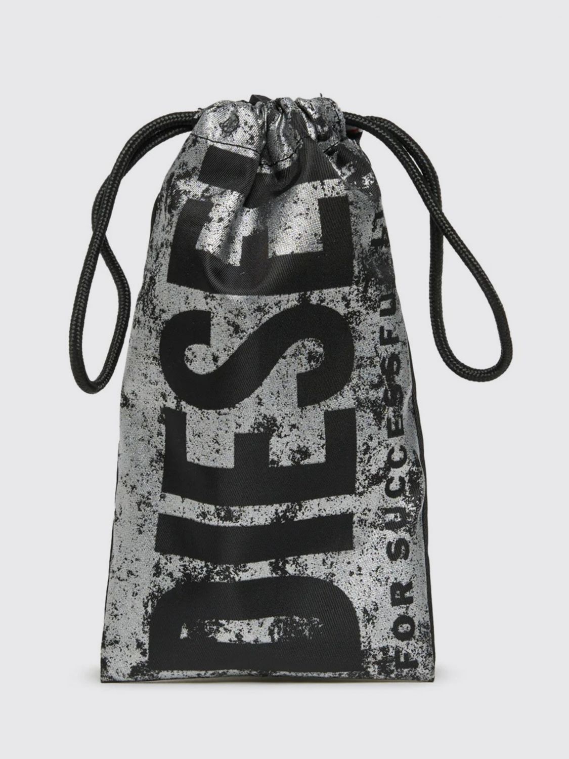 DIESEL Borsa in poliestere con logo stampato