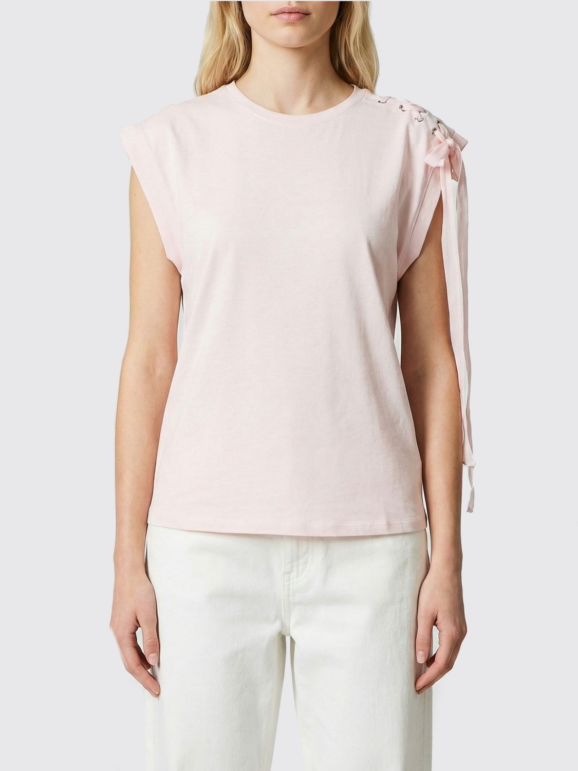 PINKO Viskose-T-Shirts mit Schleife