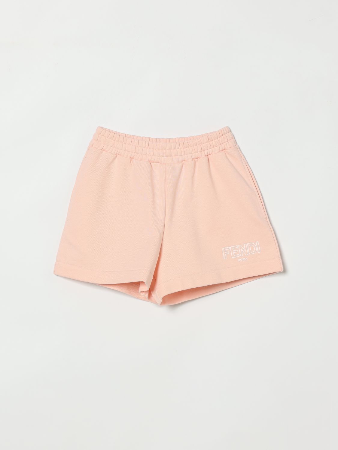 FENDI Pantaloncini jogging in cotone