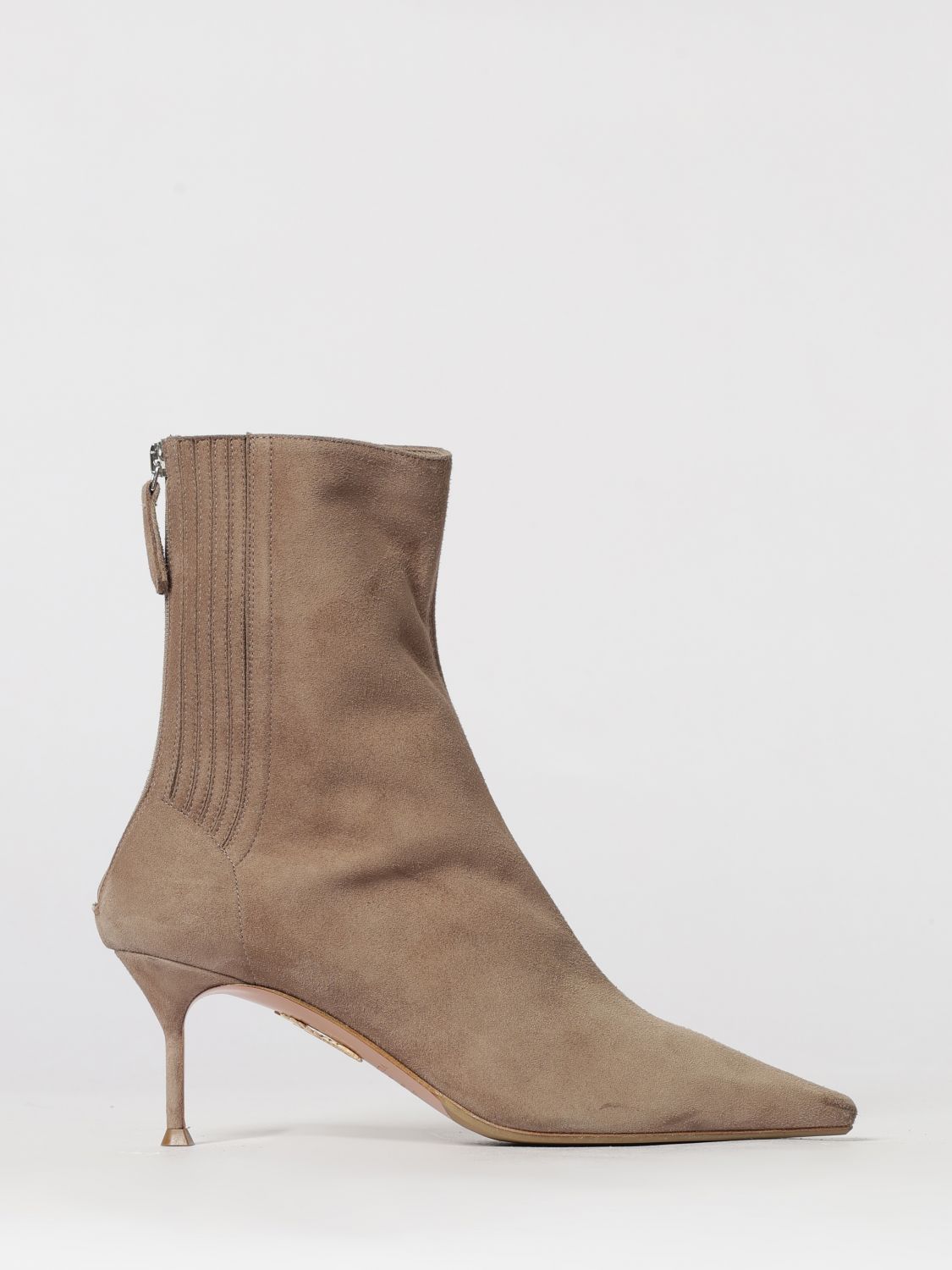AQUAZZURA Saint Honor Suede Ankle Boots