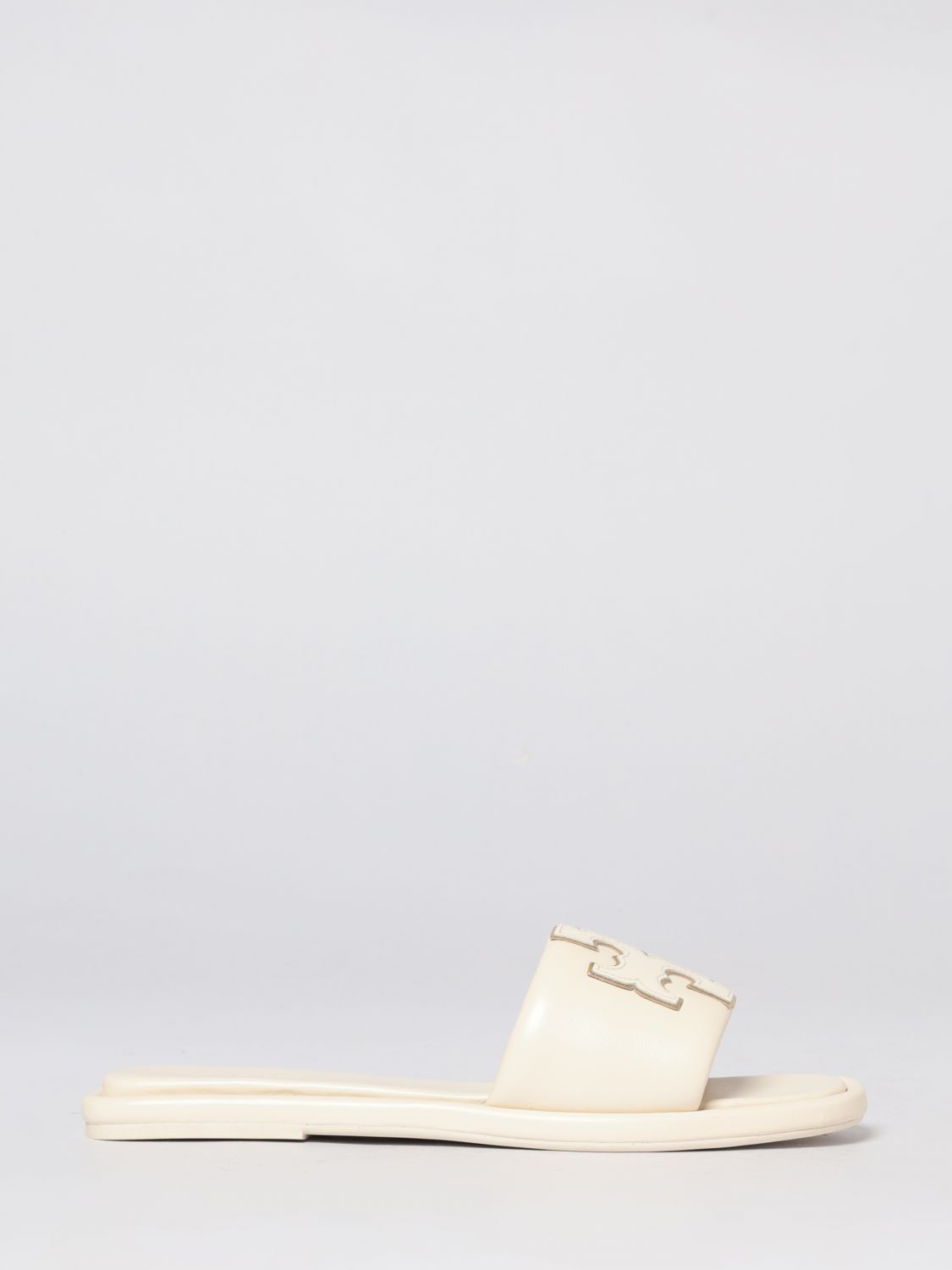 TORY BURCH Double T Sport Padded Nappa Sandal　TORY BURCH ダブル T スポーツ パッド入りナッパ サンダル TORY