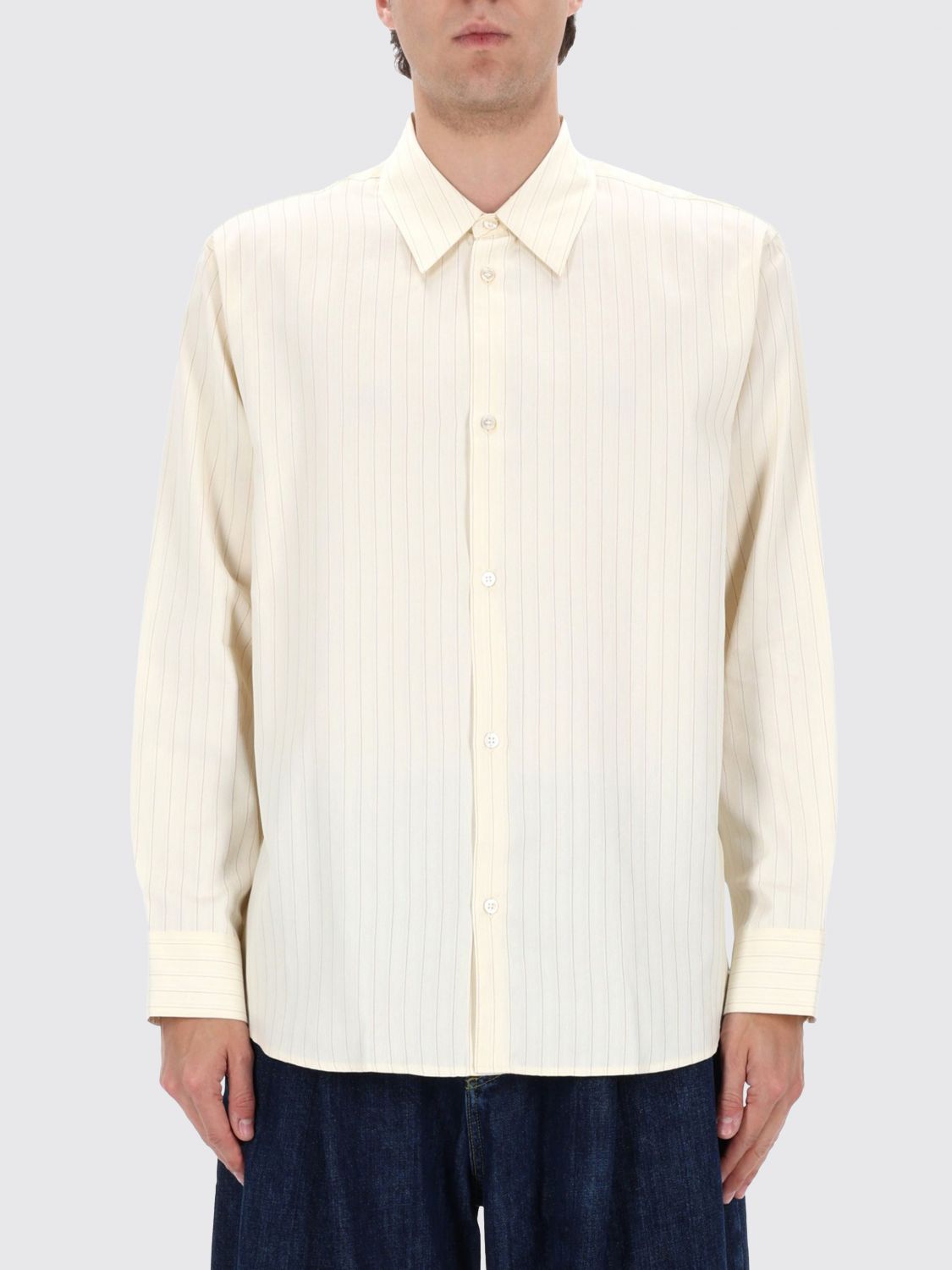 Studio Nicholson Striped Cotton Shirt