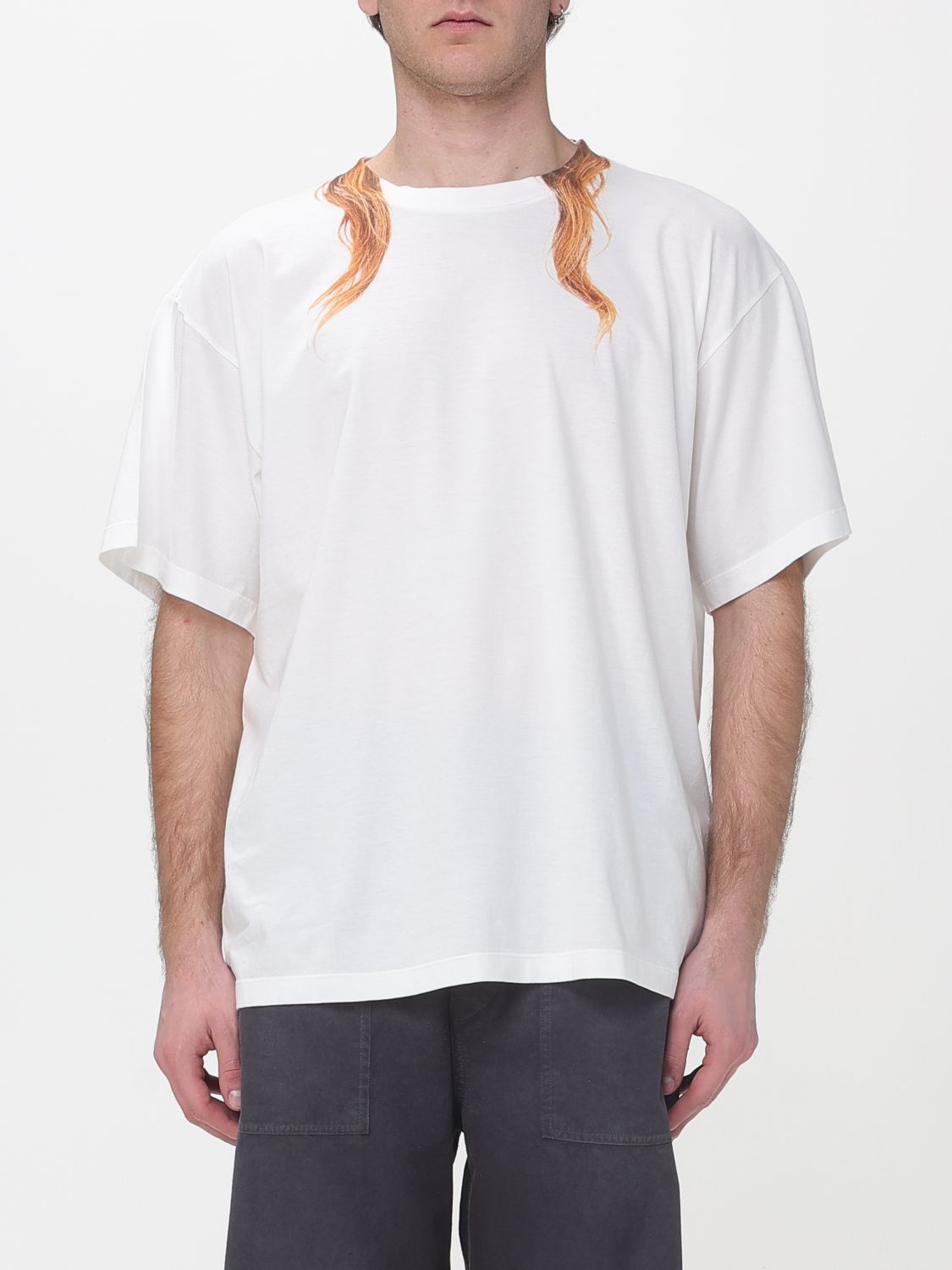 MM6 MAISON MARGIELA T-Shirt aus bedruckter Baumwolle