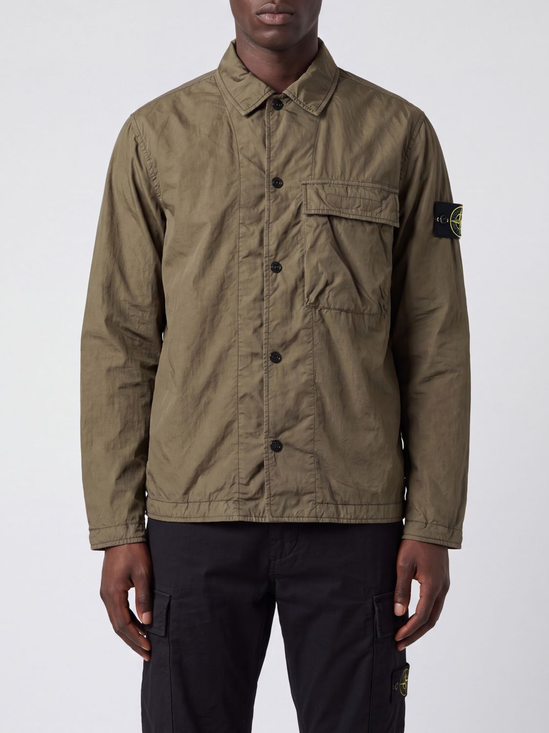 STONE ISLAND Recycled Nylon Overshirt