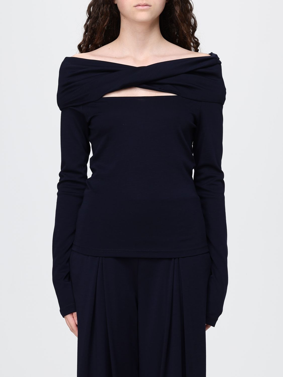 MAX MARA Top Woman color Navy