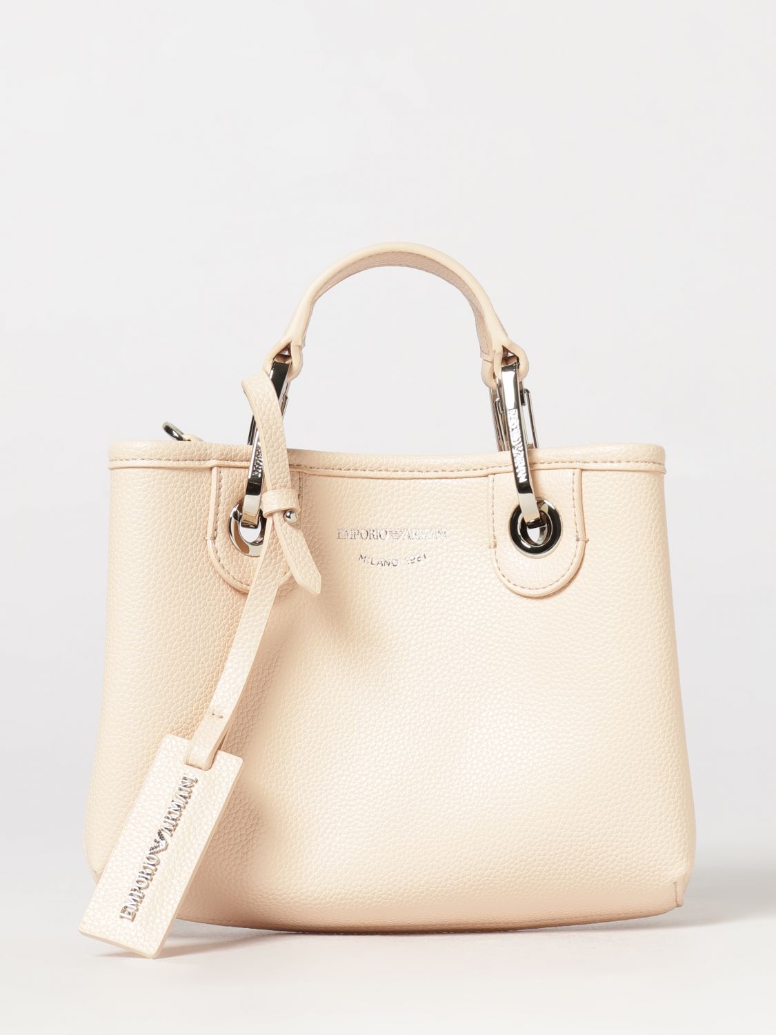 EMPORIO ARMANI Borsa a mano MyEA tote in pelle sintetica a grana