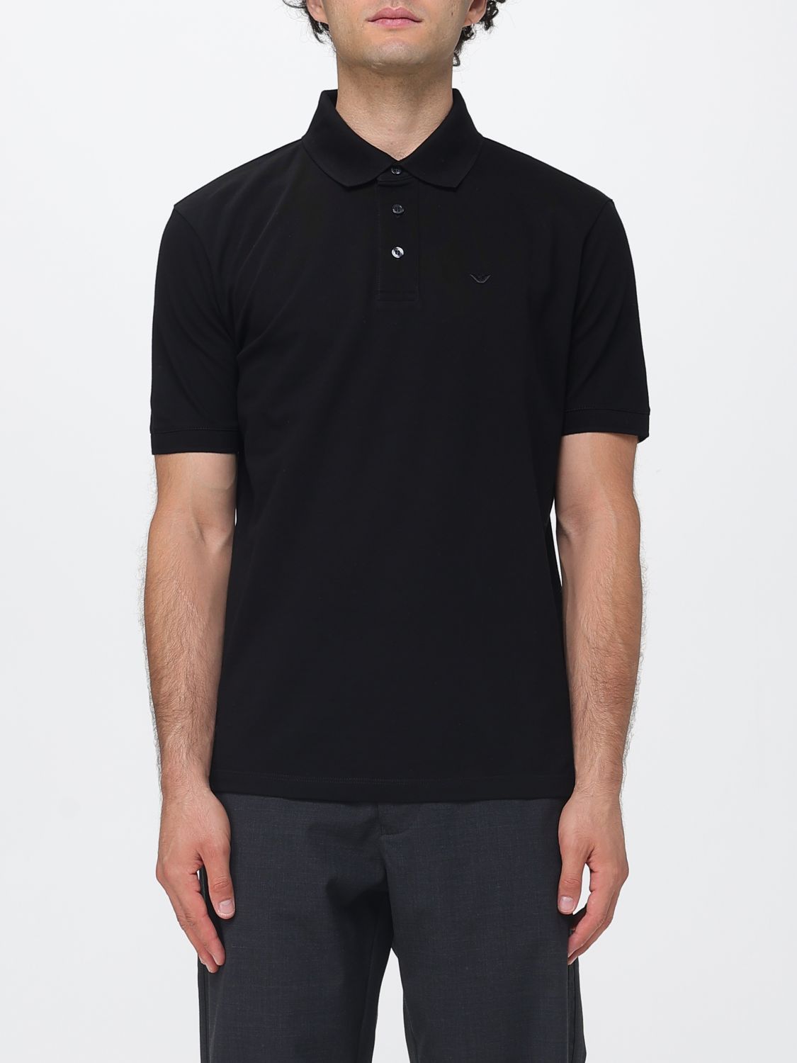 EMPORIO ARMANI Polo in cotone