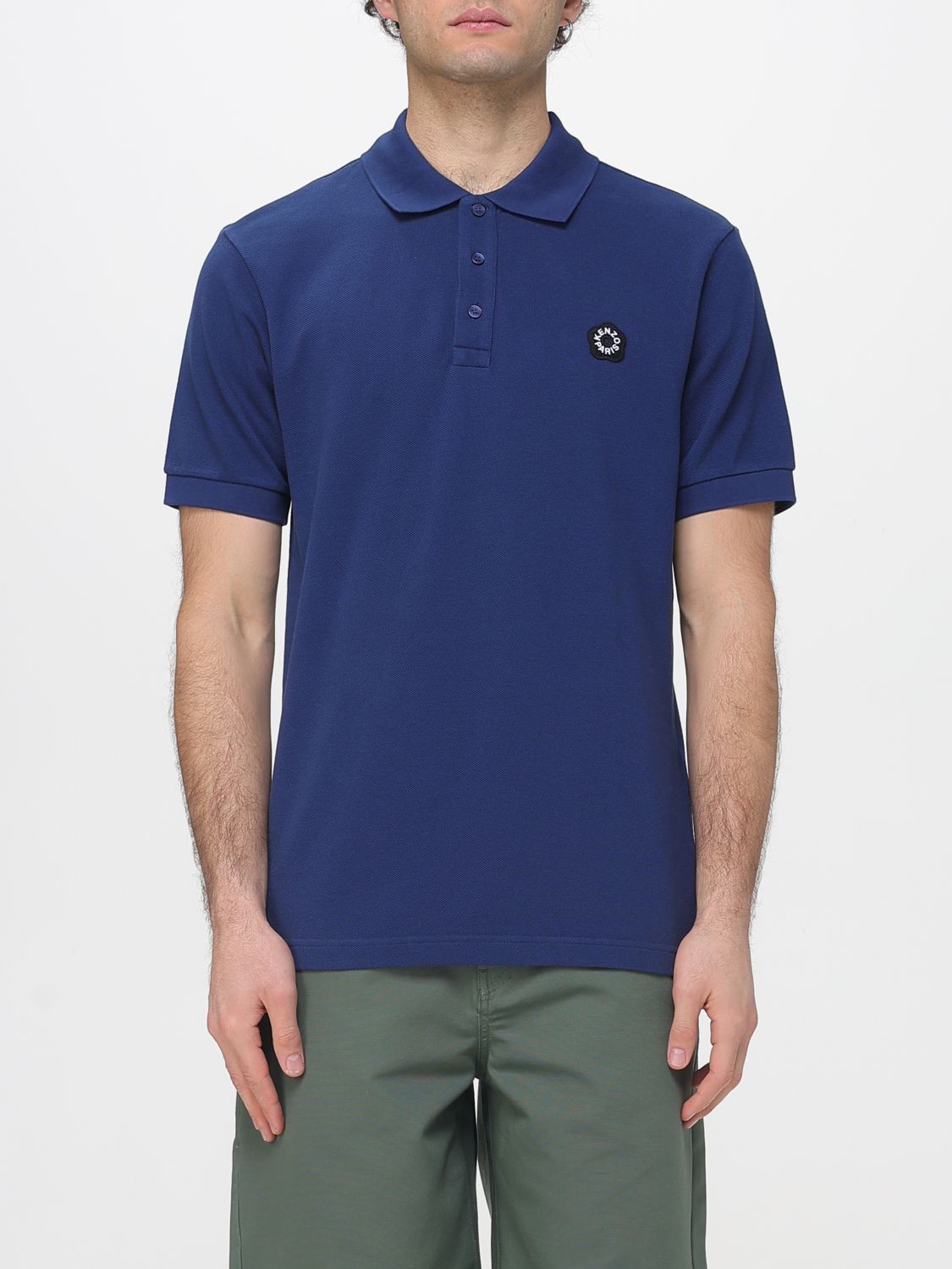 KENZO Cotton Overshirt　KENZO コットン オーバーシャ​​ツ KENZO