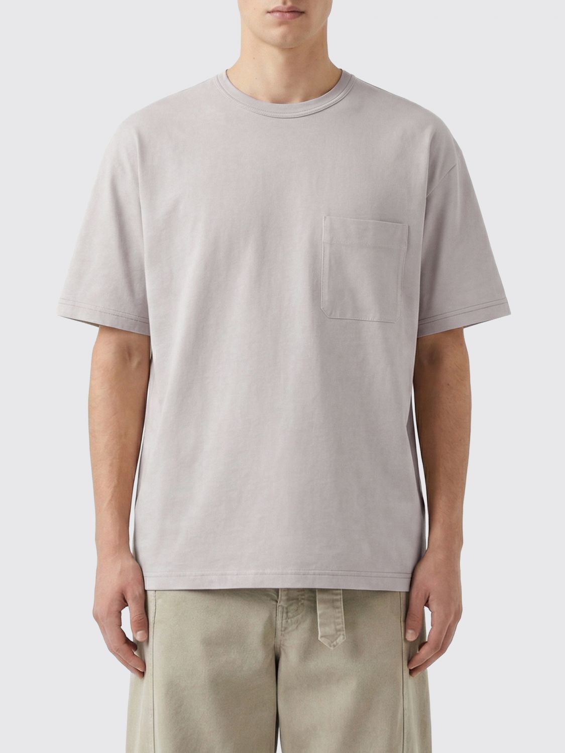 LEMAIRE T-Shirt aus Baumwolle und Leinen