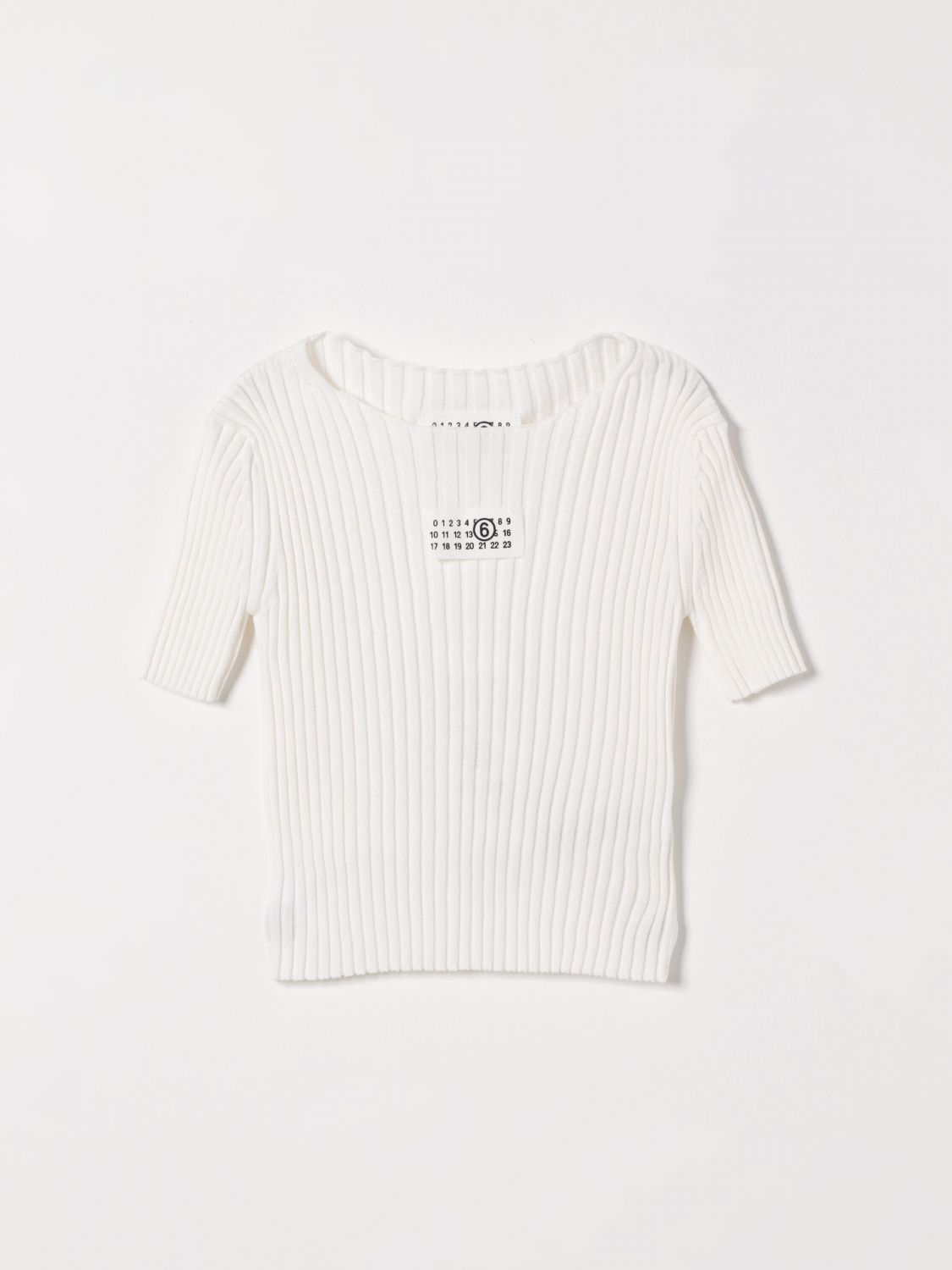 Maison Margiela MAISON MARGIELA Ribbed Cotton Sweater　MAISON MARGIELA リブコットンセーター