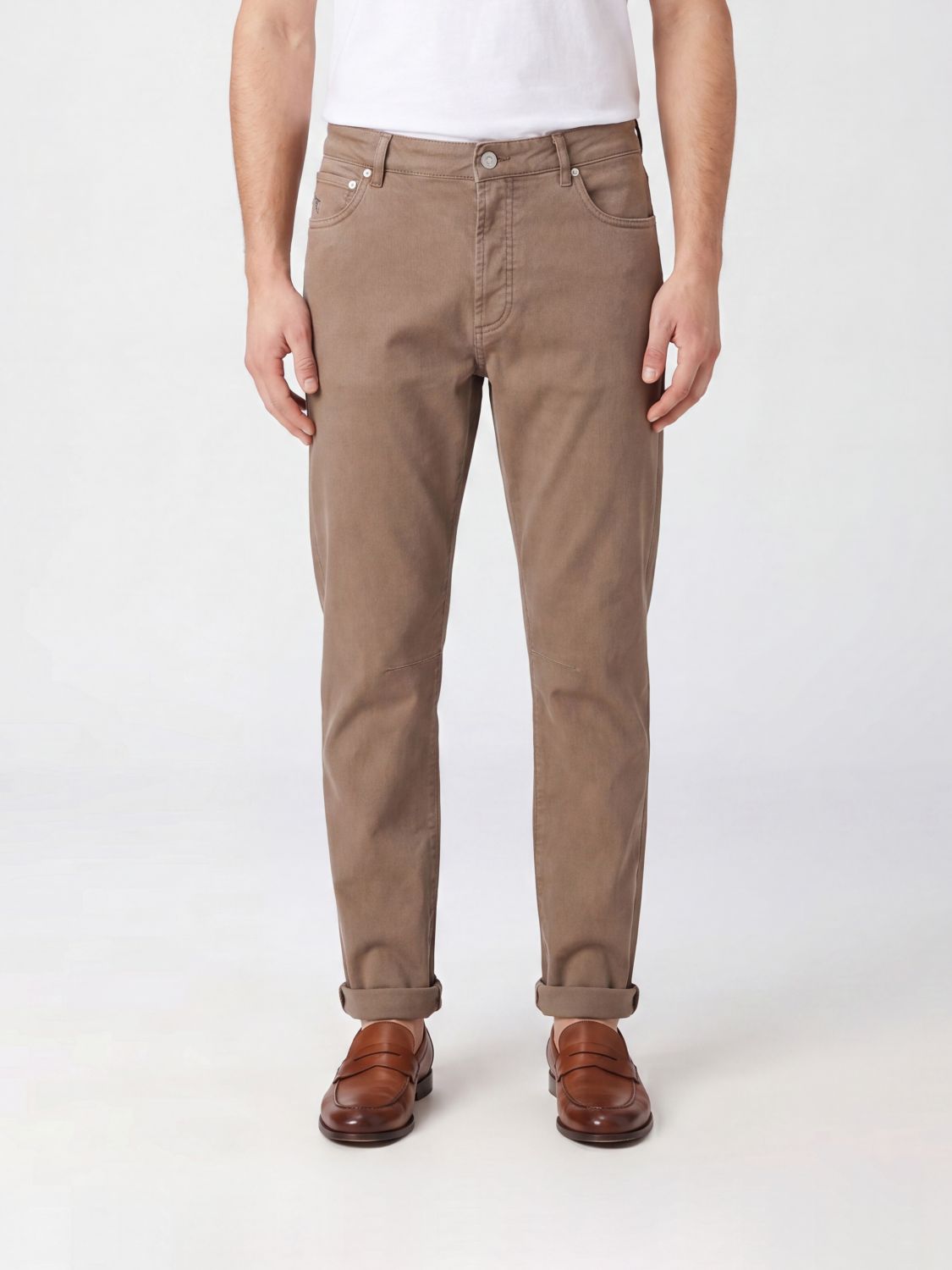 BRUNELLO CUCINELLI Slim Fit Jeans in Stretch Denim