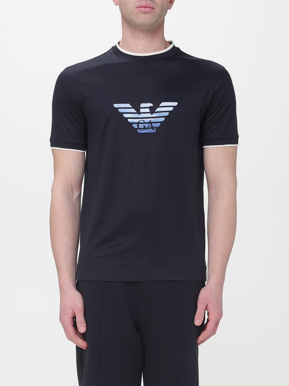 Emporio Armani Cotton Blend T-shirt with Logo