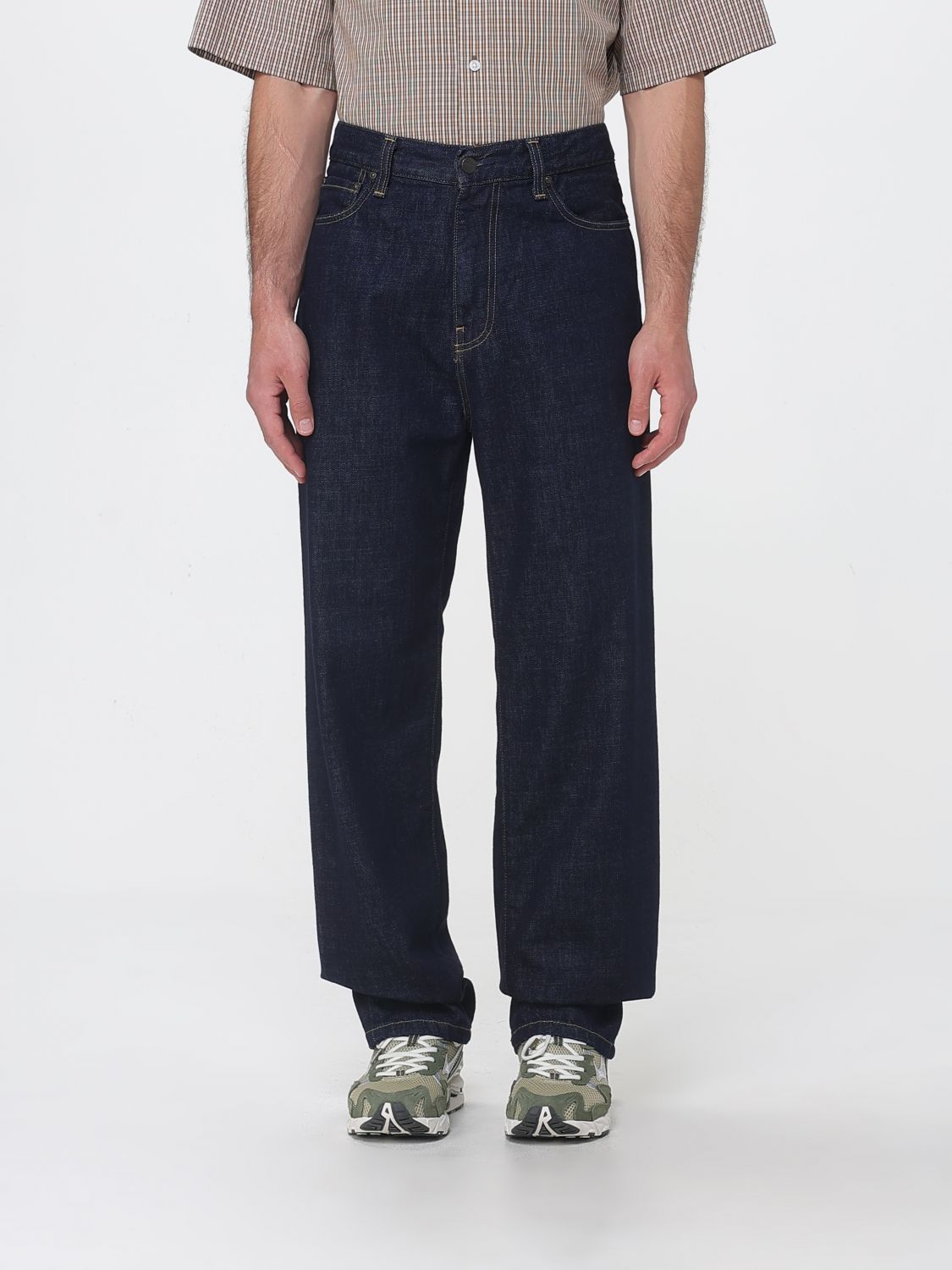 CARHARTT WIP Aaron Wide Leg Jeans aus Denim