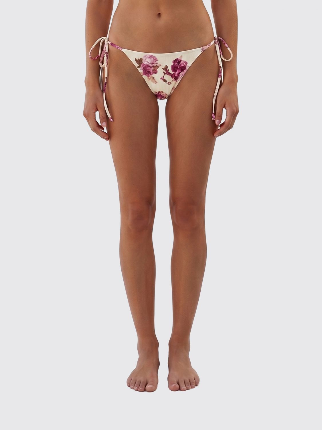 MAGDA BUTRYM Printed Stretch Polyamide Bikini Briefs　MAGDA BUTRYM プリント ストレッチ ポリアミド ビキニ ブリーフ MAGDA