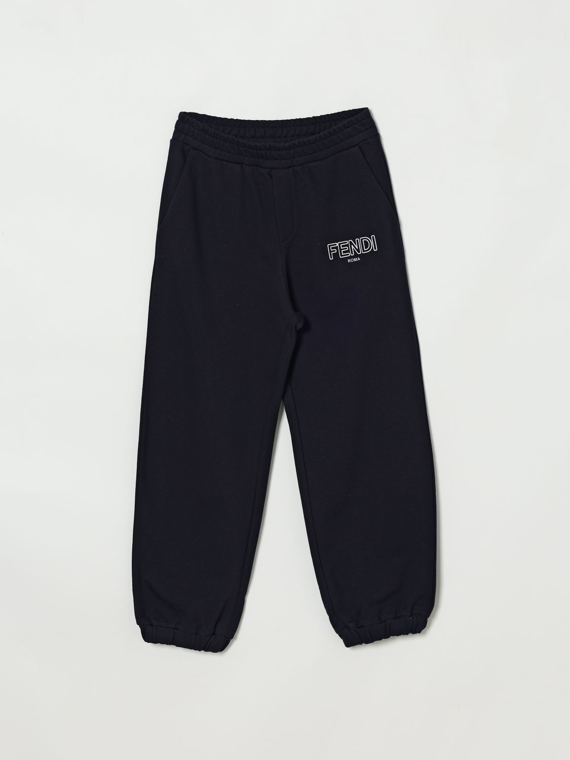 FENDI Pantaloni jogging in cotone