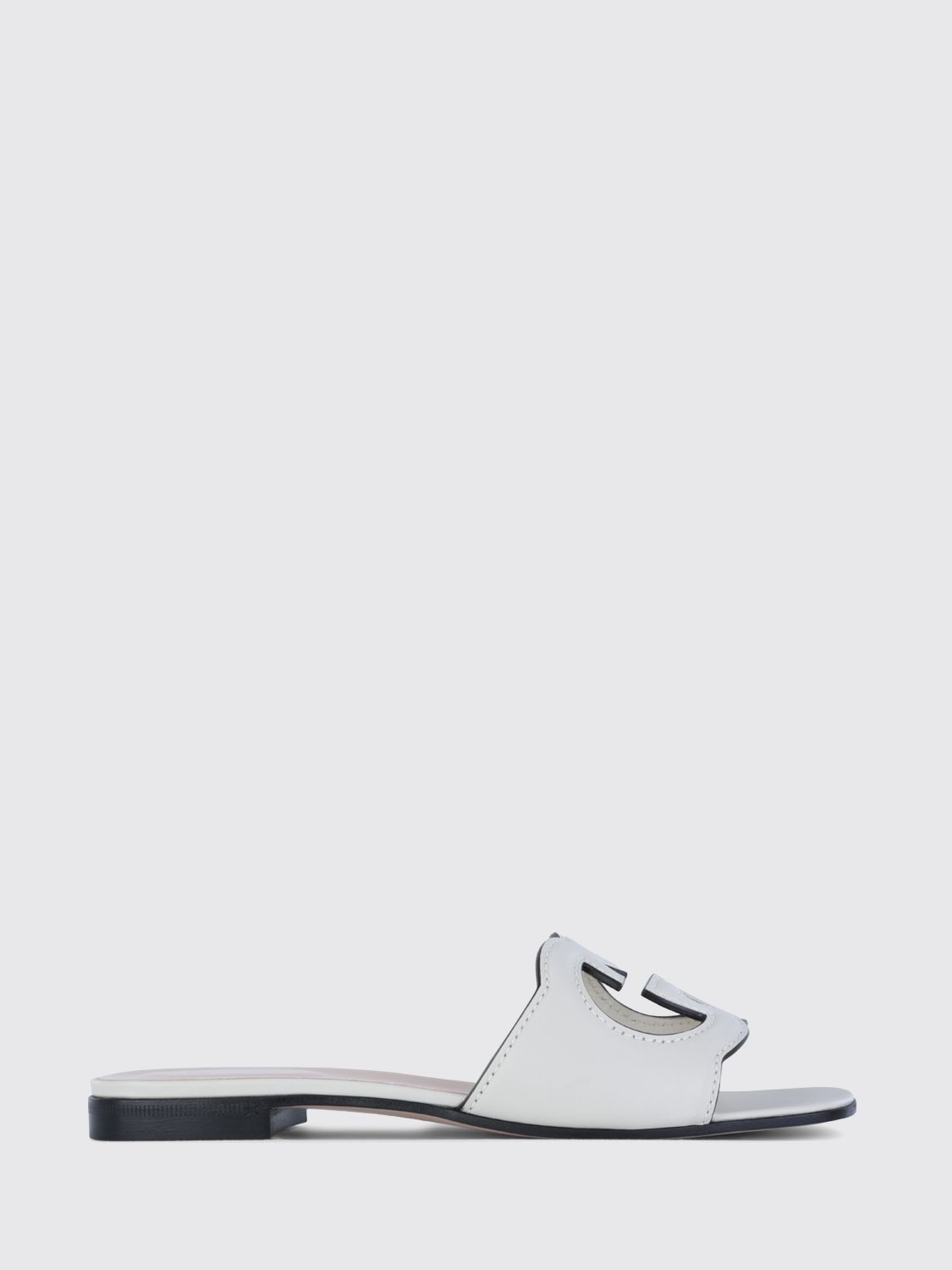 GUCCI Mules Interlocking G in pelle