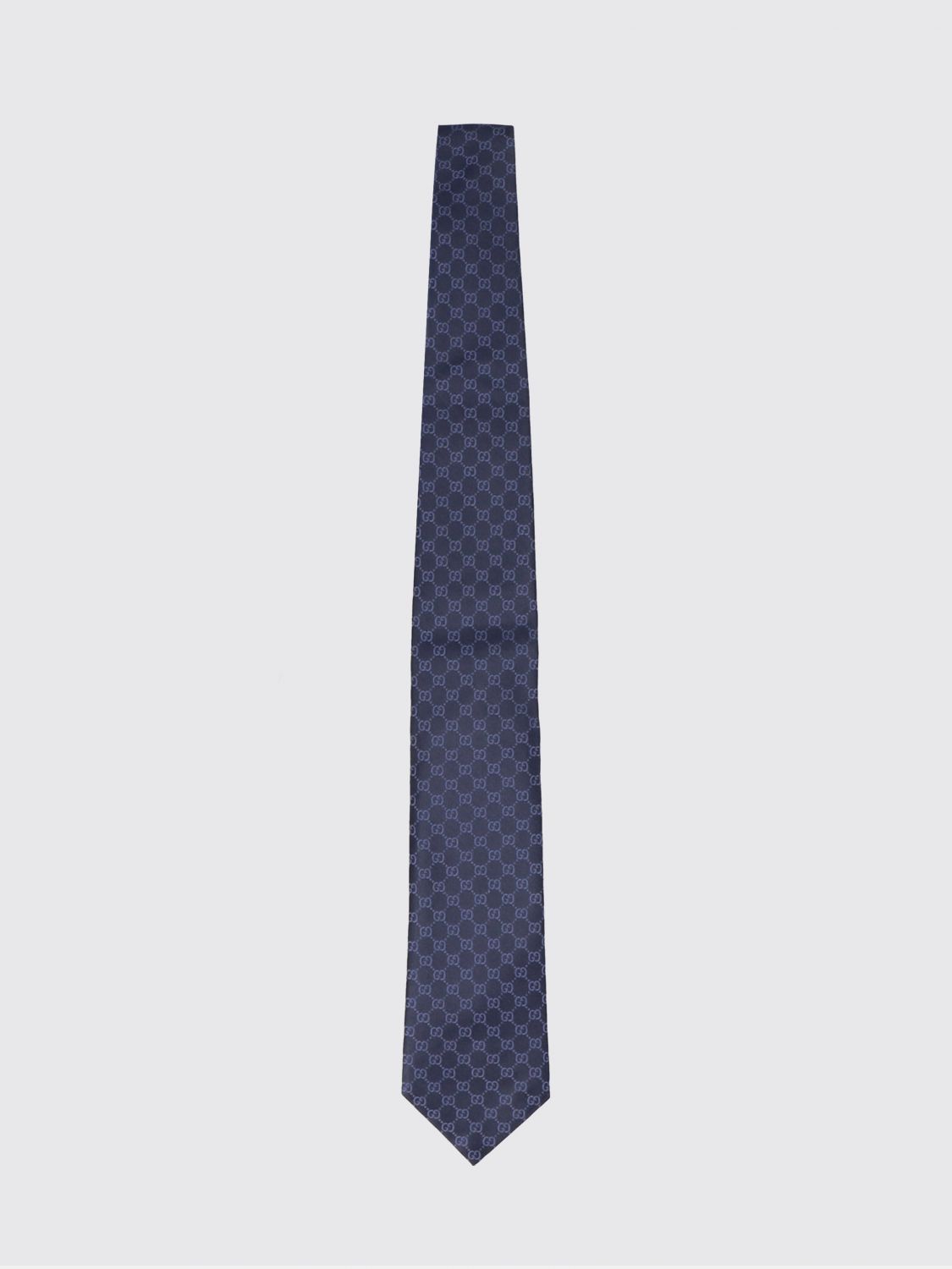 GUCCI Cravatta GG in seta stampata