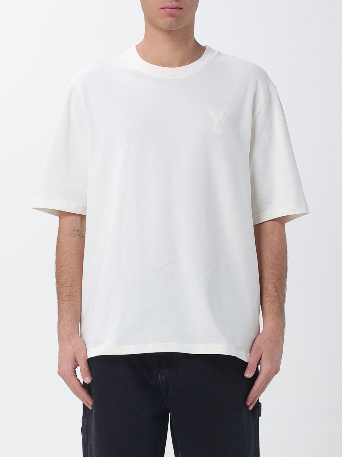 AMI PARIS Cotton T-shirt　AMI PARIS コットン Tシャツ AMI