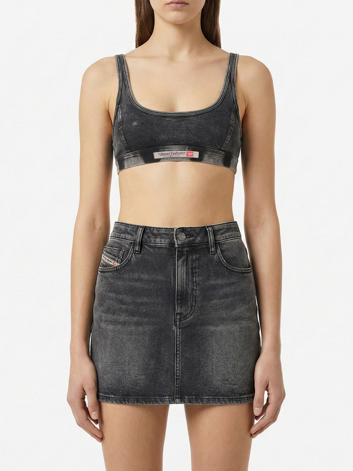 Diesel Γυναικών Μαύρο Top Woman Color