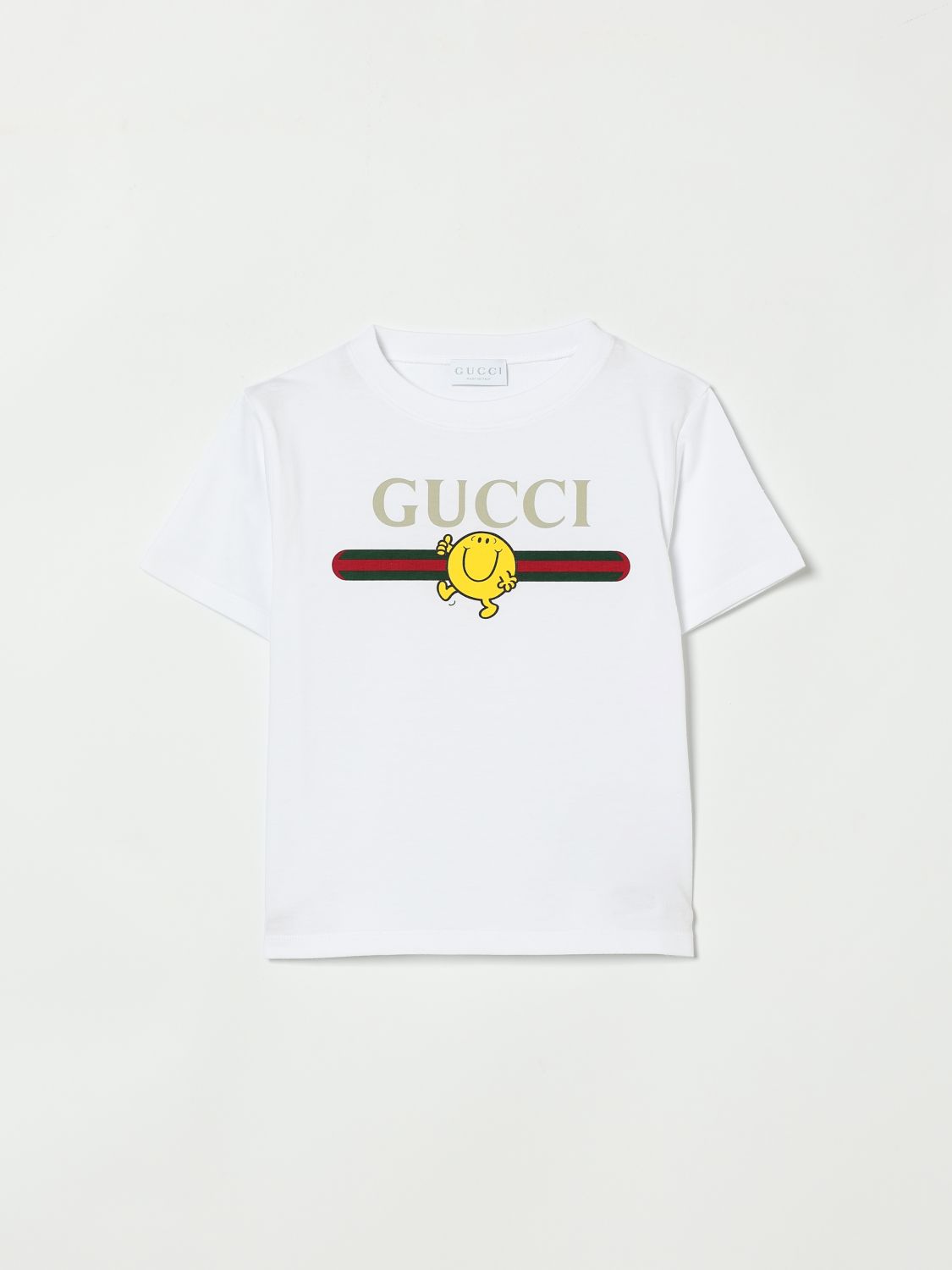 GUCCI GUCCI Web Cotton T-shirt　GUCCI ウェブ コットン Tシャツ