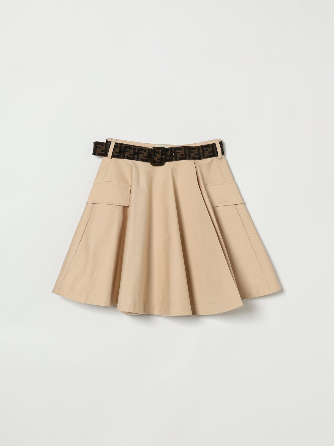 FENDI Gonna mini in cotone