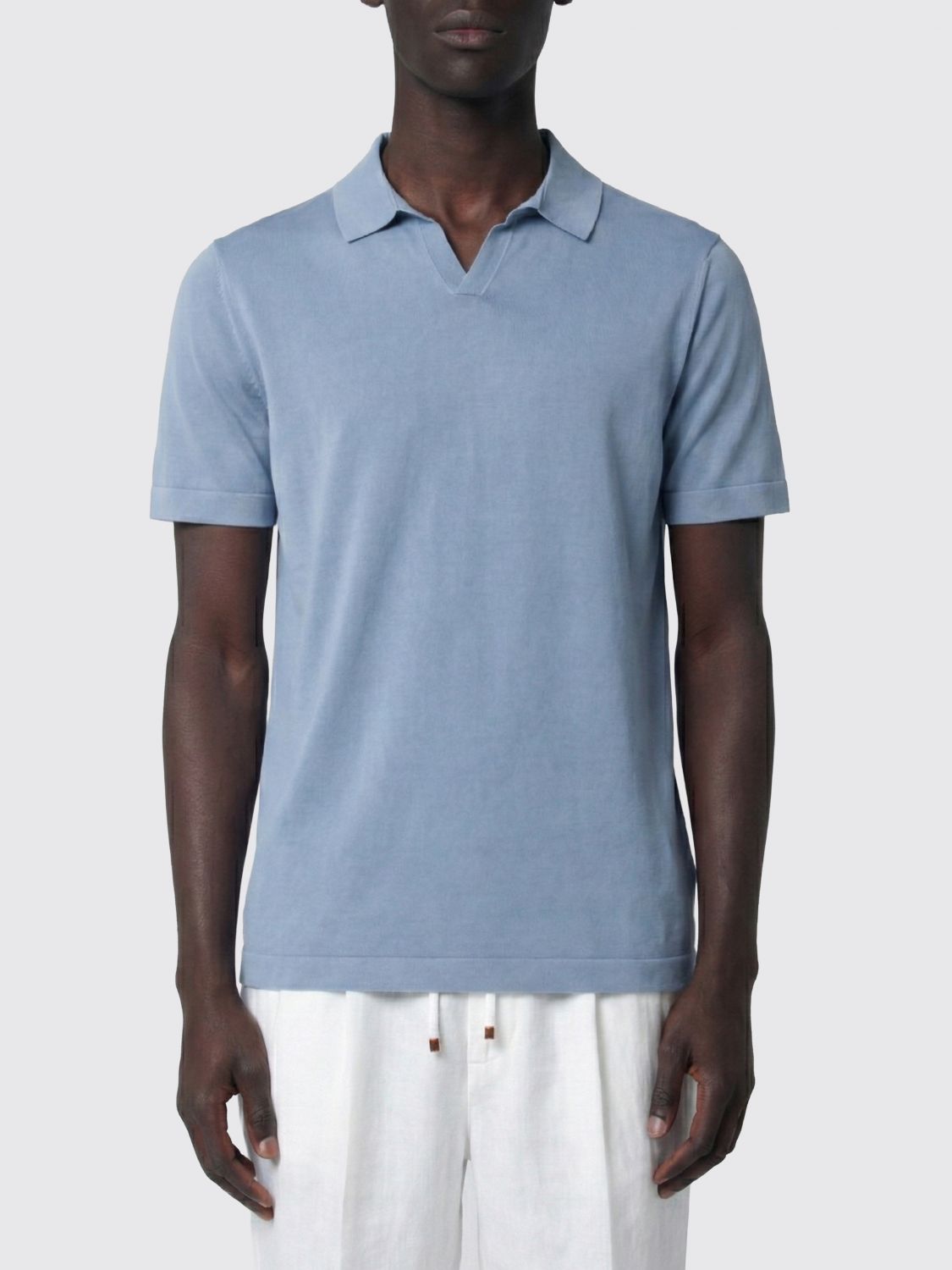 Polo DRUMOHR Uomo colore Azzurro
