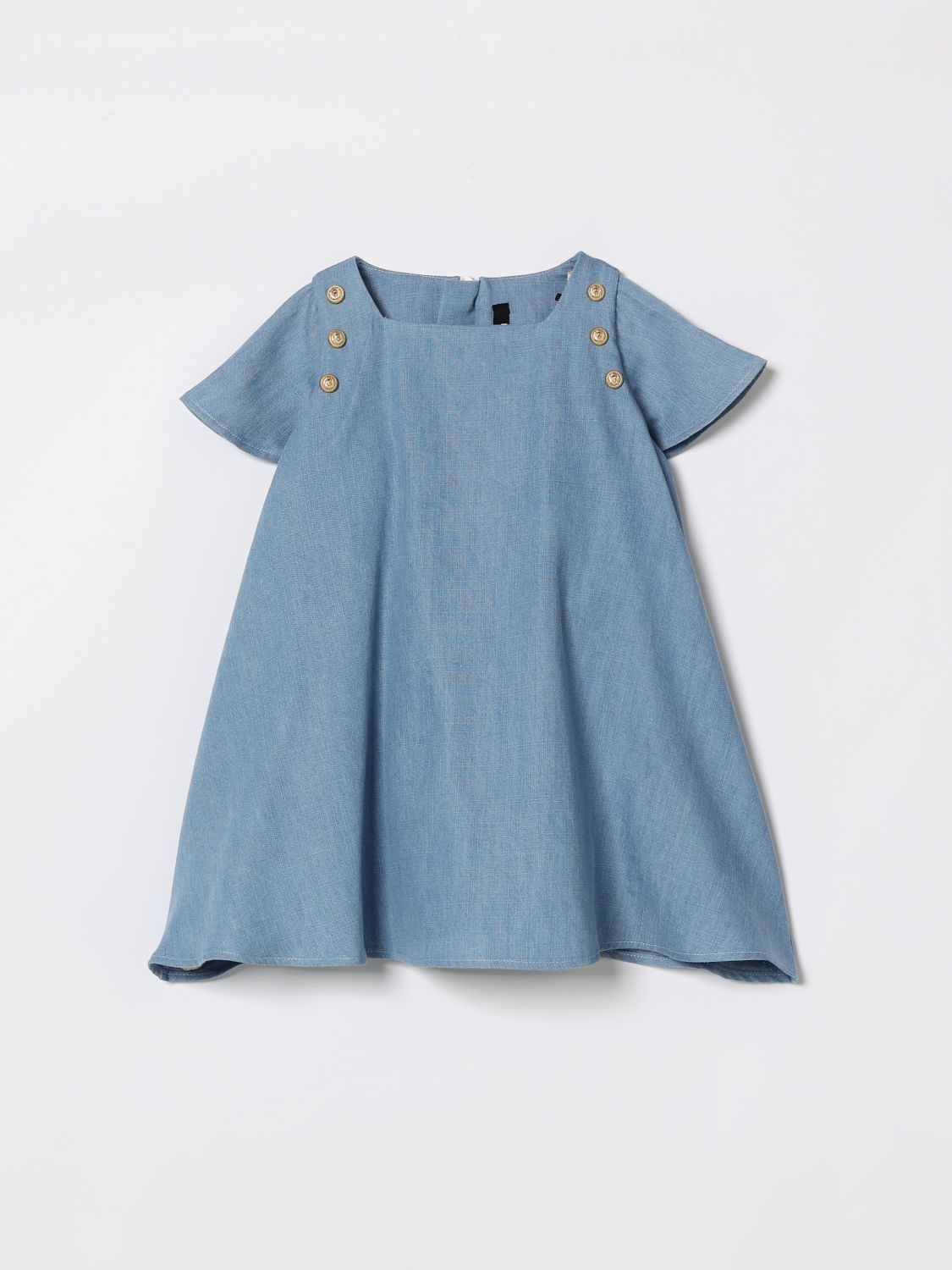 BALMAIN Mini-Kleid aus Baumwollmischung