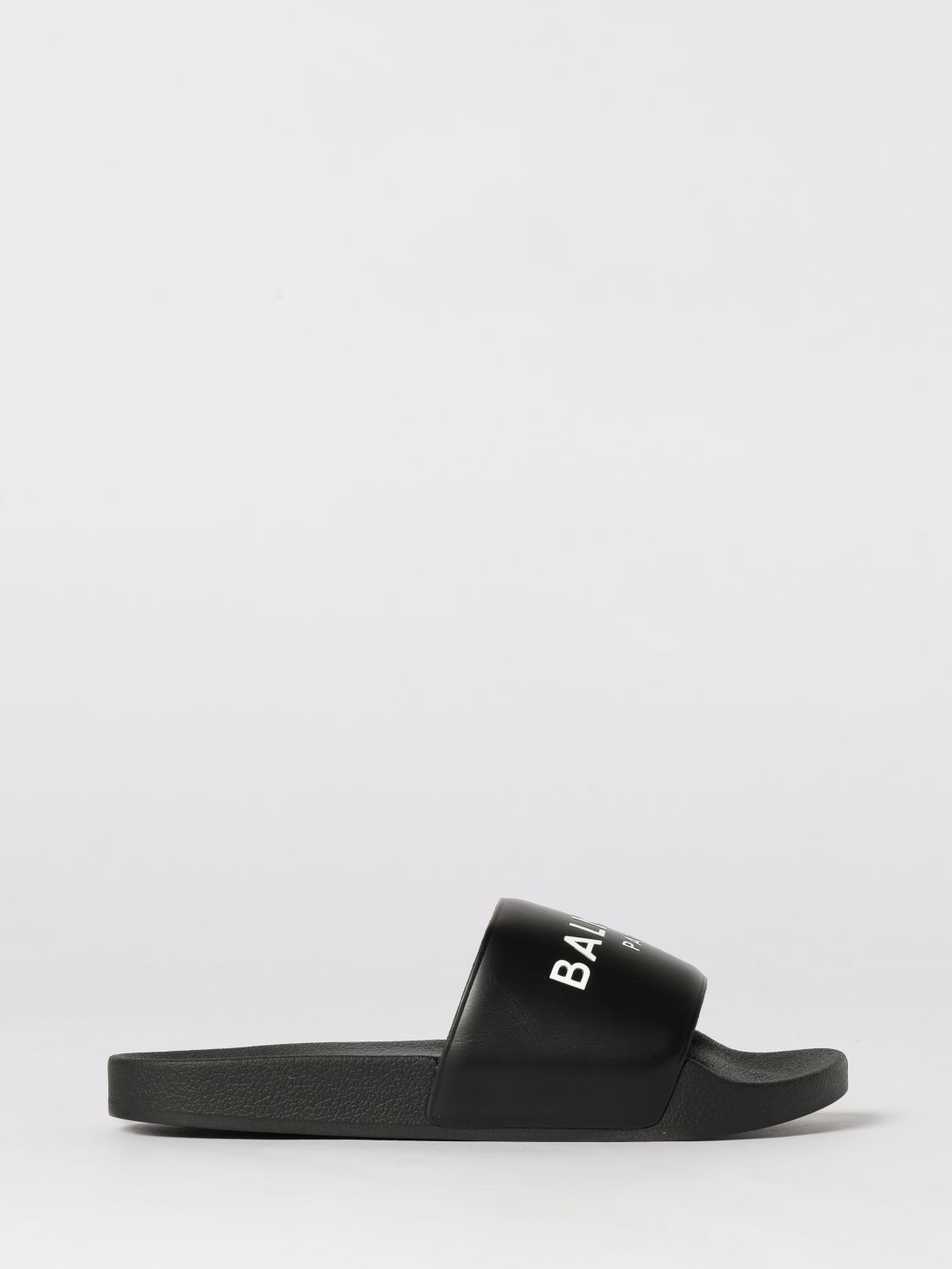 BALMAIN Gummi-Sliders mit Logo
