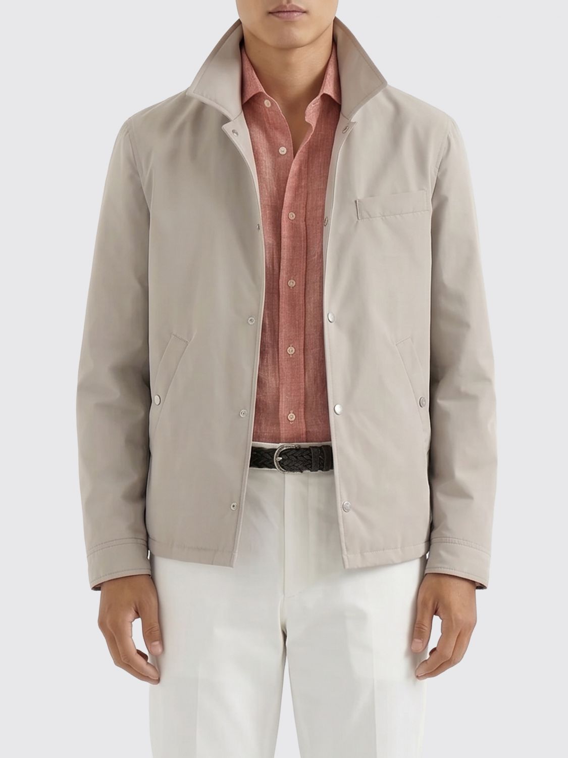 BRUNELLO CUCINELLI Jacket Men color Brown