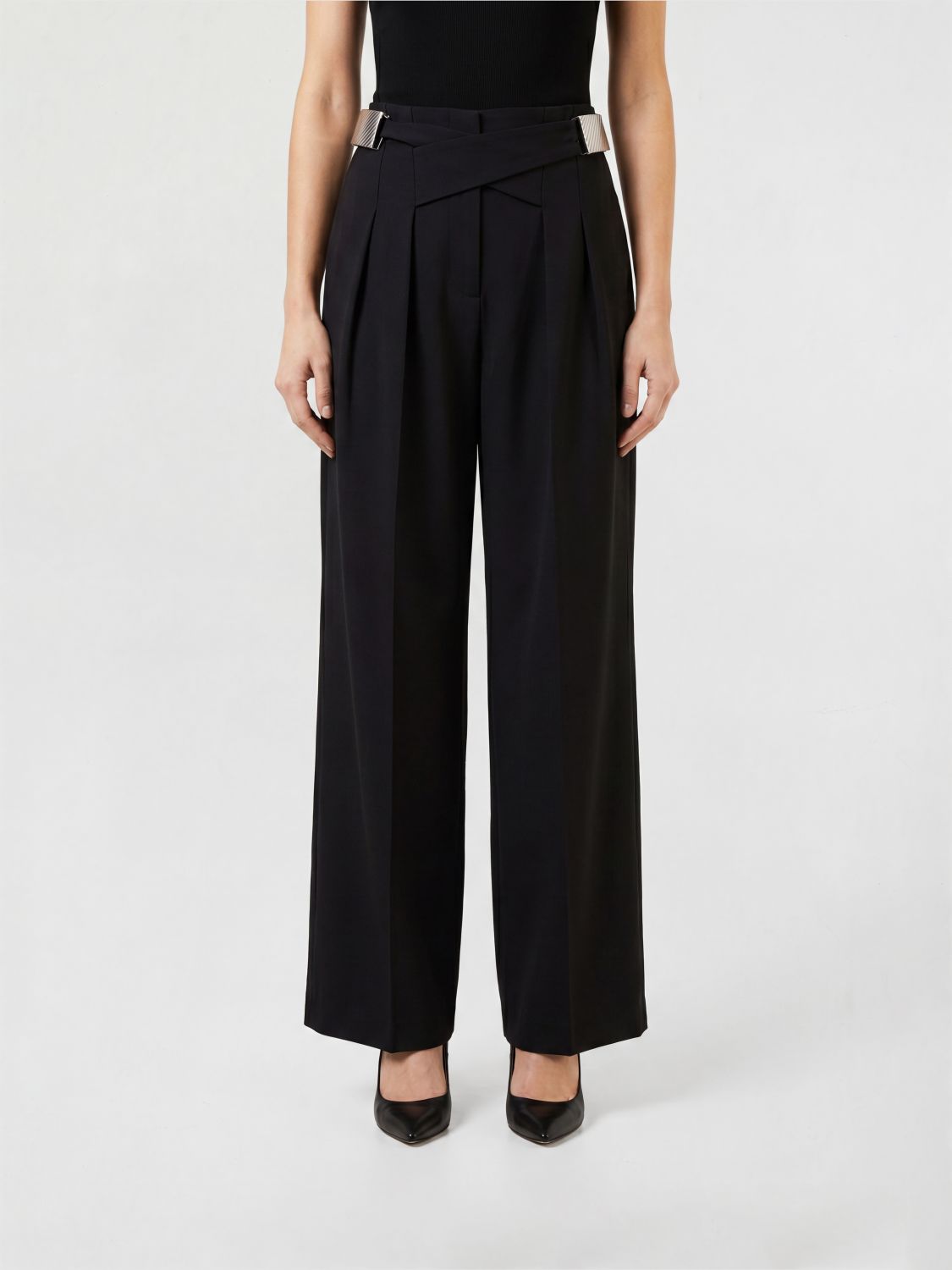 THE ATTICO Pants Woman color Black