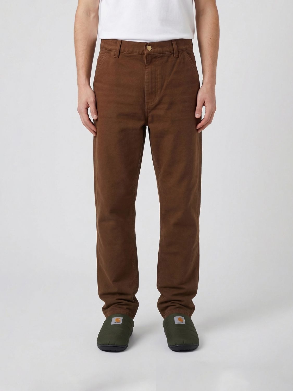 CARHARTT WIP Single Knee Wide Leg Jeans aus Denim