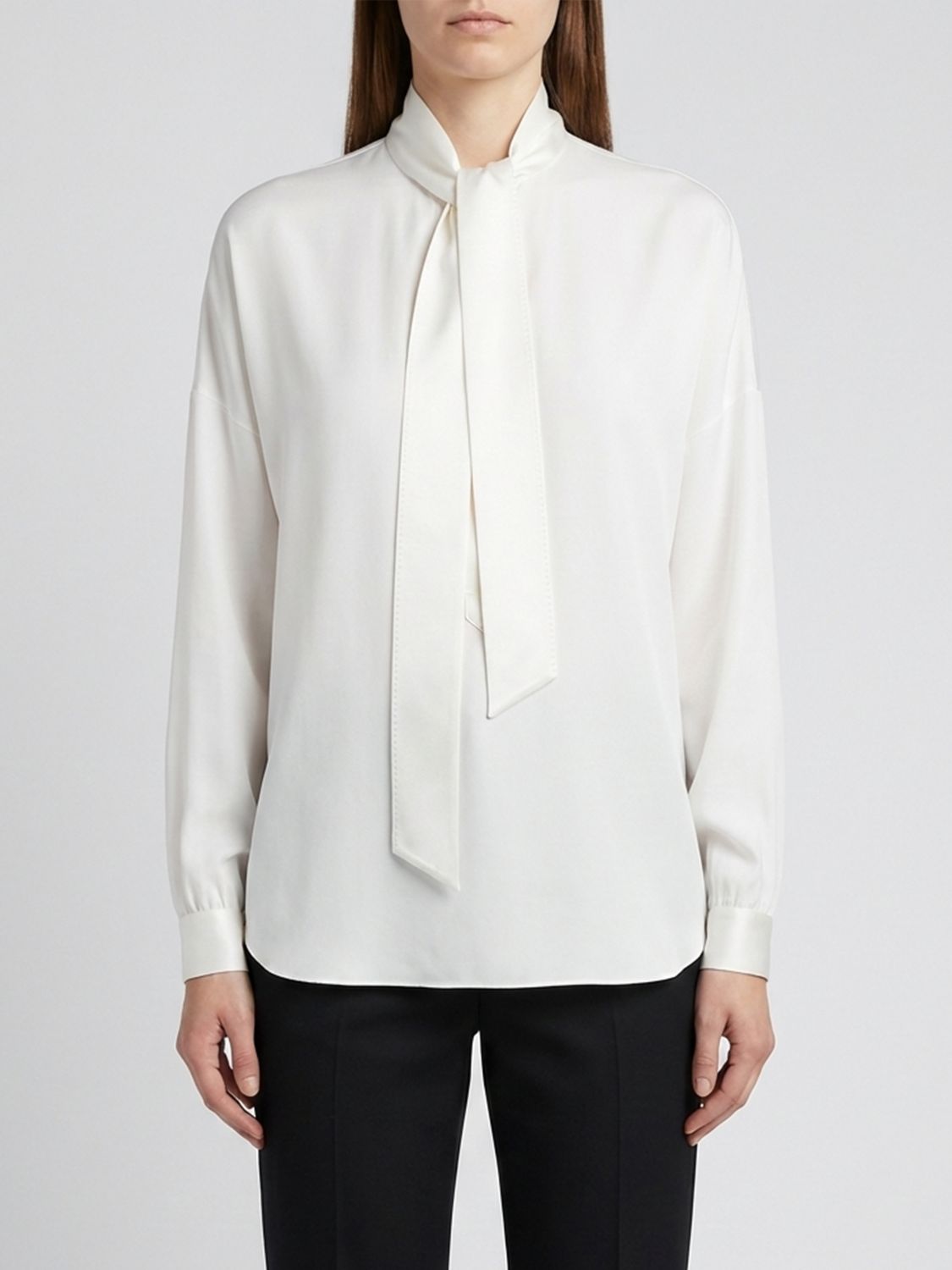 Tom Ford Damen Weiß Silk Blouse