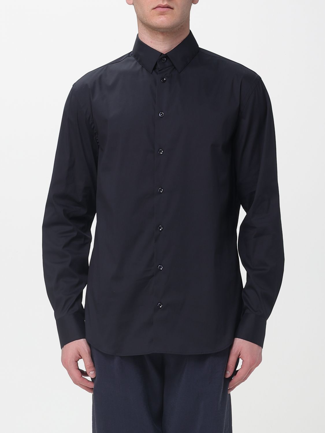 Giorgio Armani Herren Schwarz Shirt Men Color