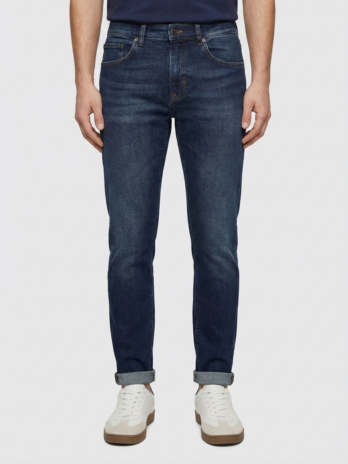 DONDUP Slim Fit Jeans aus Stretch-Denim