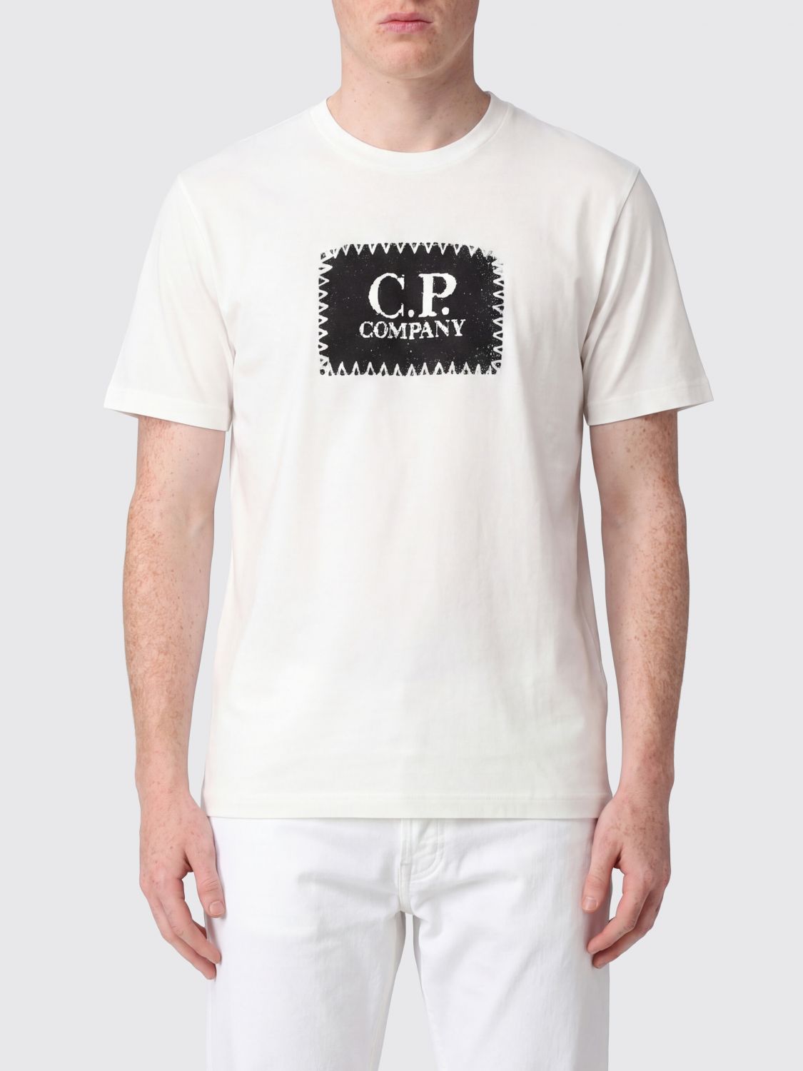 C. P. COMPANY T-shirt in cotone con logo