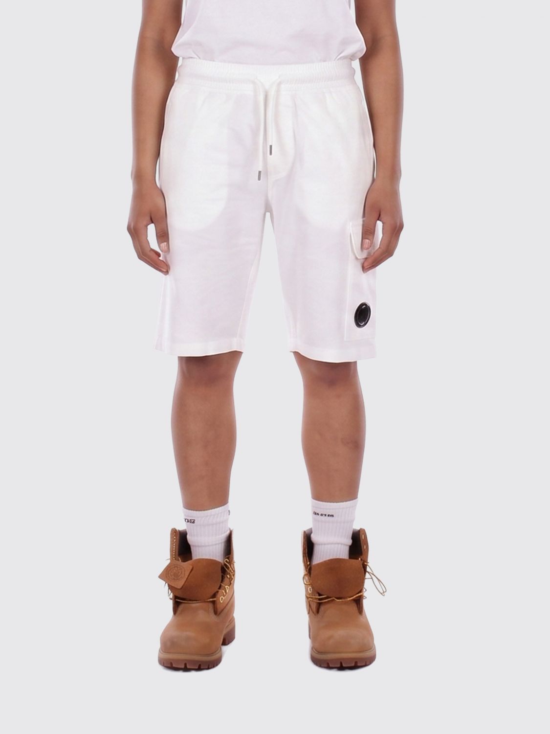 C. P. COMPANY Pantaloncini jogging in cotone
