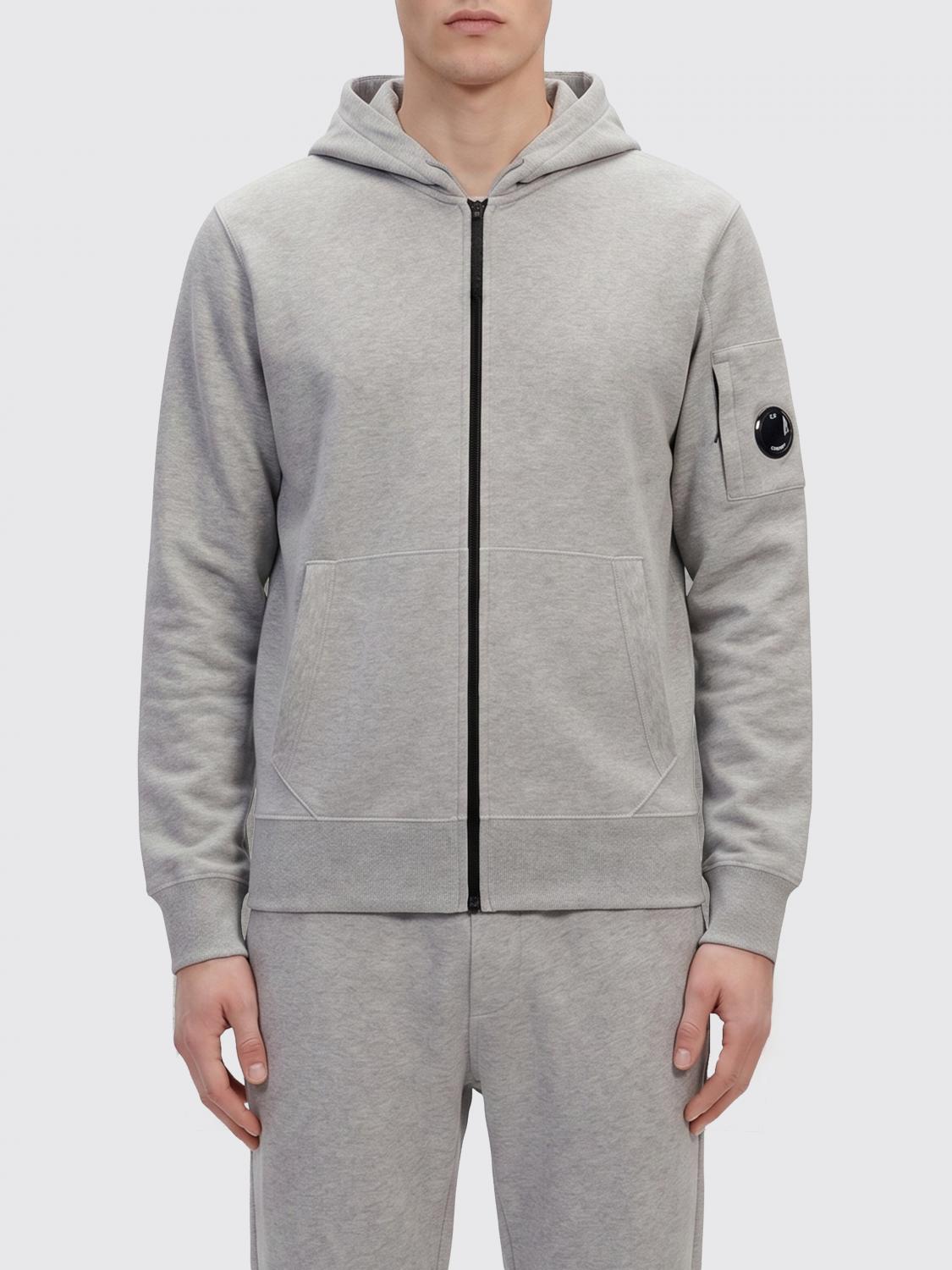 C. P. COMPANY Sweatshirt Men color Charcoal