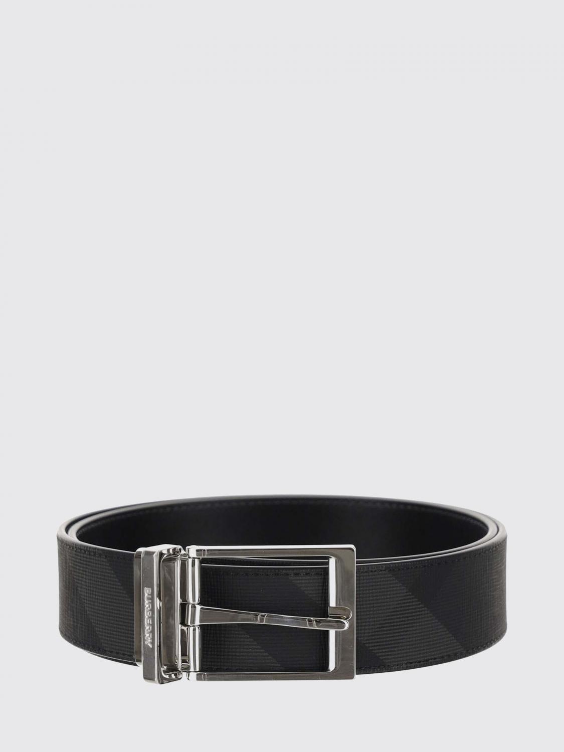Burberry BURBERRY Belt Men color Grey　バーバリー ベルト メンズ カラー グレー