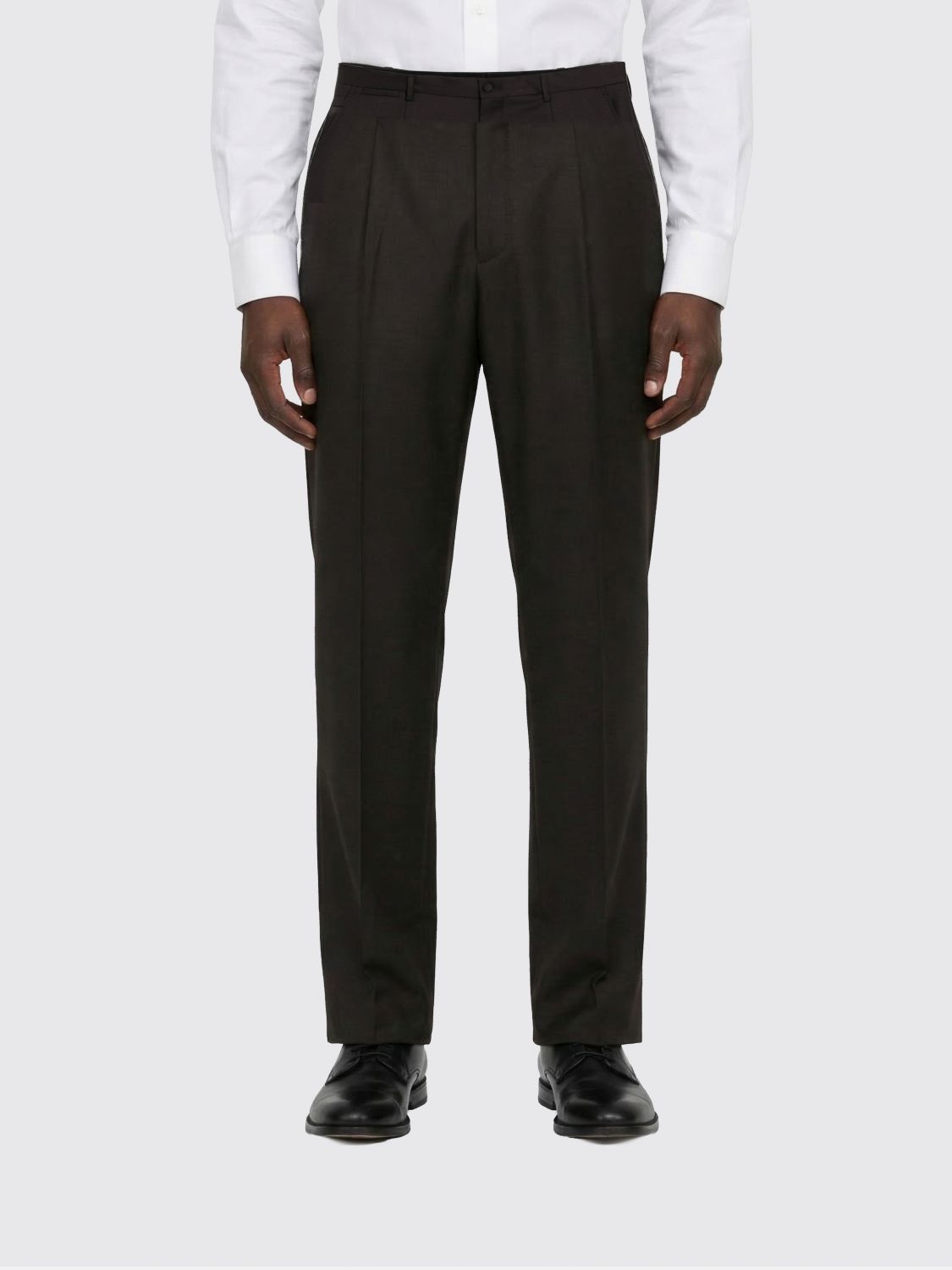 DOLCE & GABBANA Virgin Wool Tailored Trousers