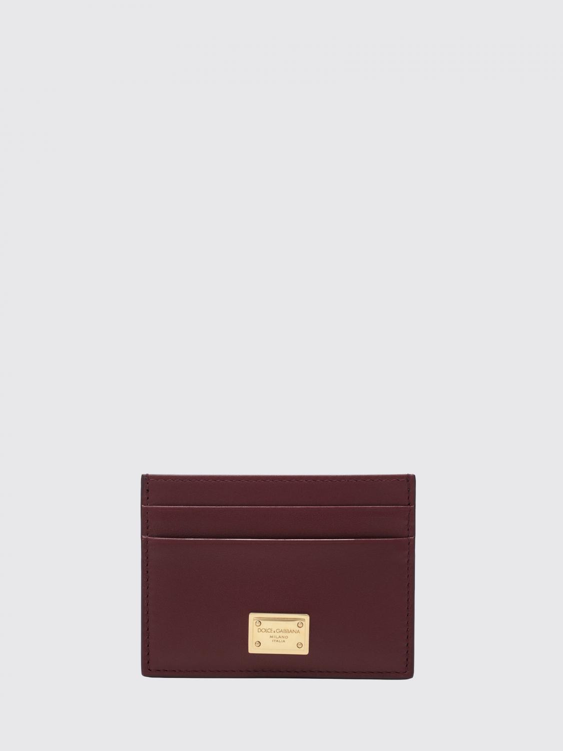 DOLCE & GABBANA Kartenetui aus Kalbsleder