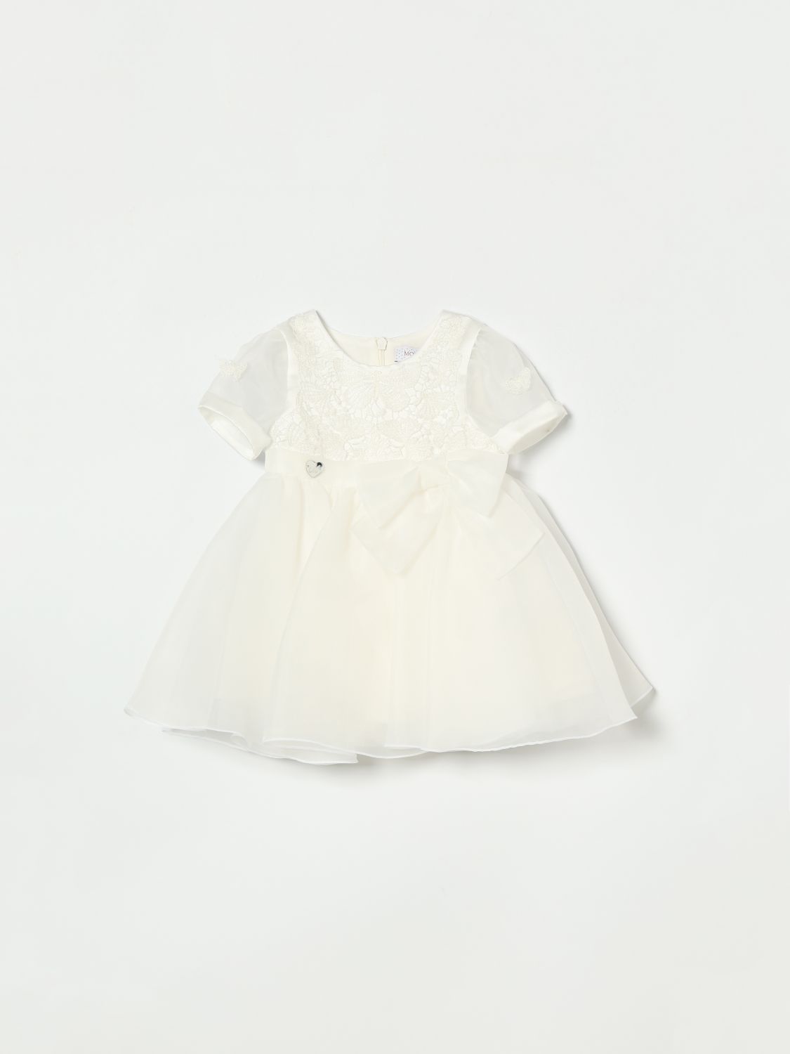 MONNALISA Tüllkleid mit Spitzeneinsätzen